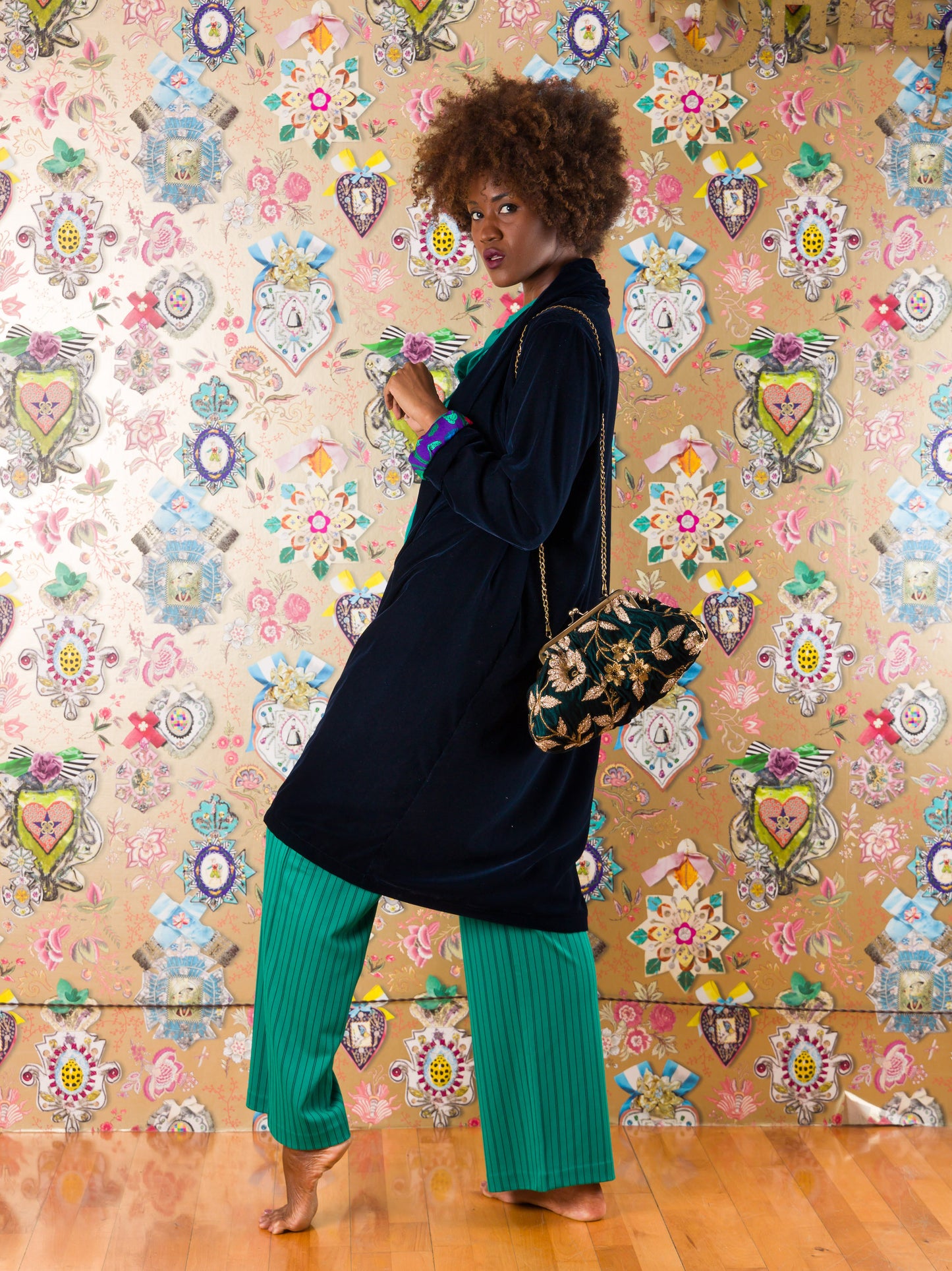 Pantaloni Greyton in punto milano