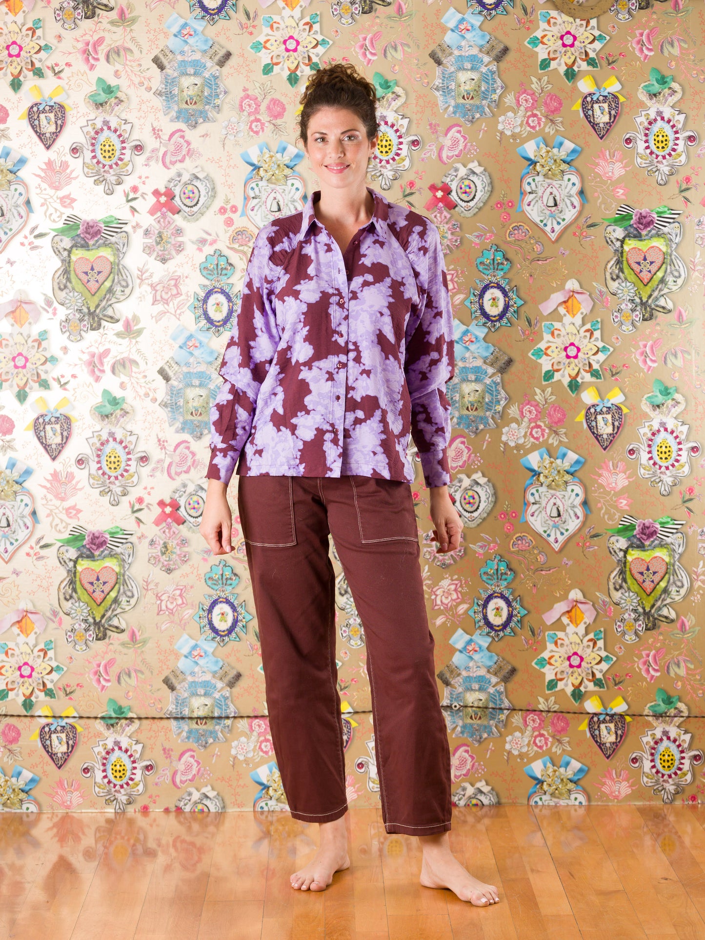 Camicia Elim in viscosa