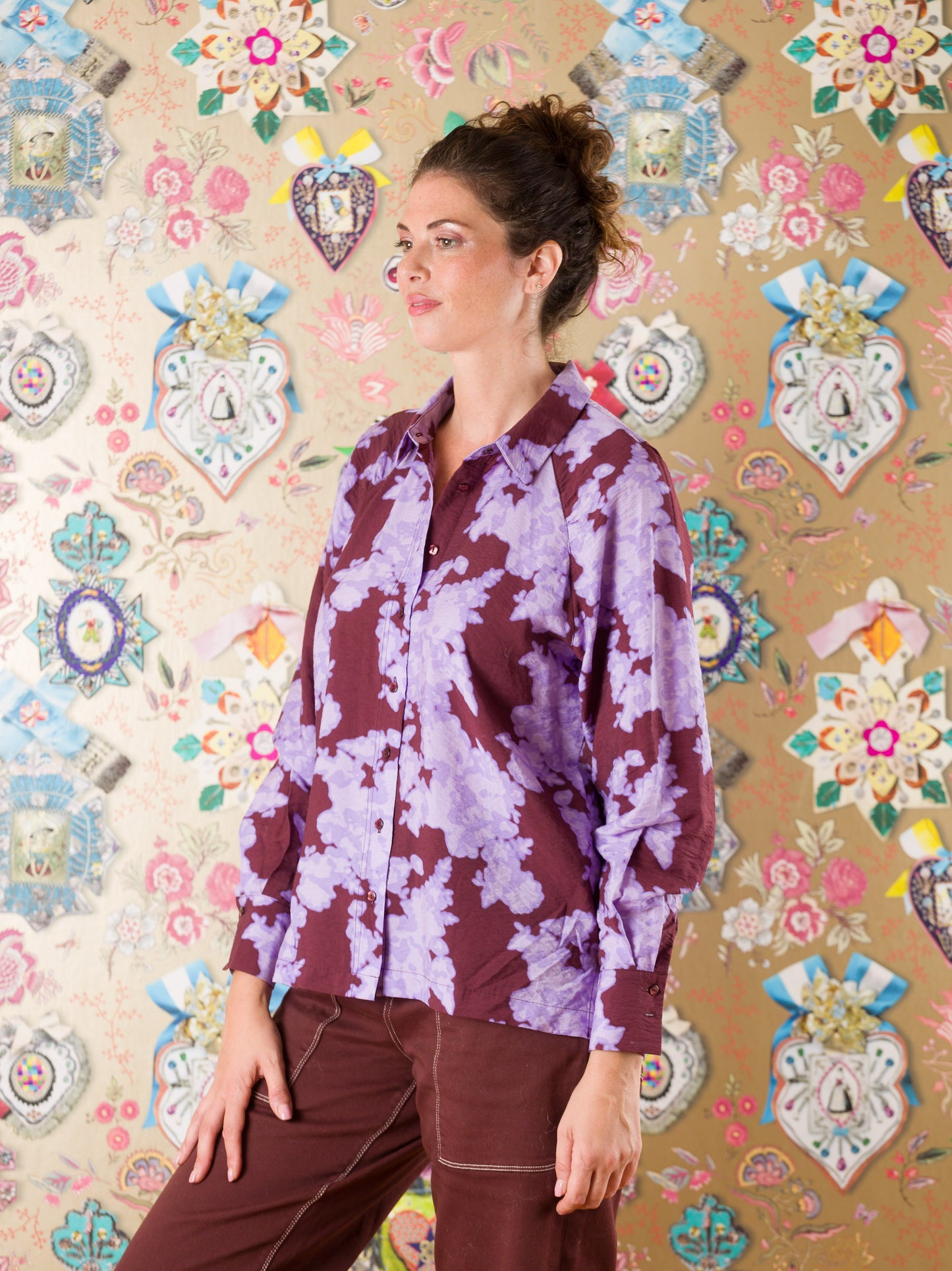 Camicia Elim in viscosa