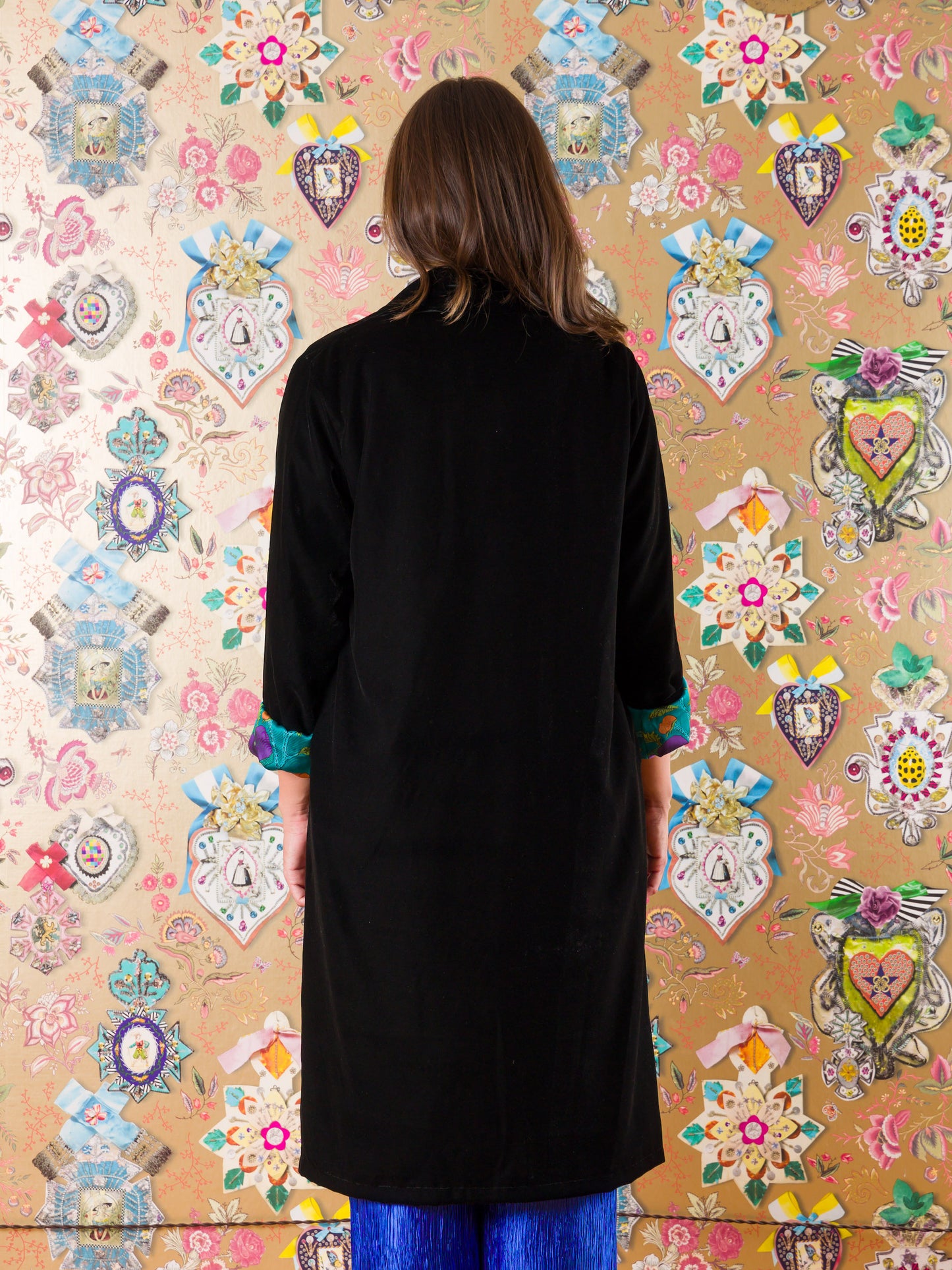 Kimono Cradock in velluto