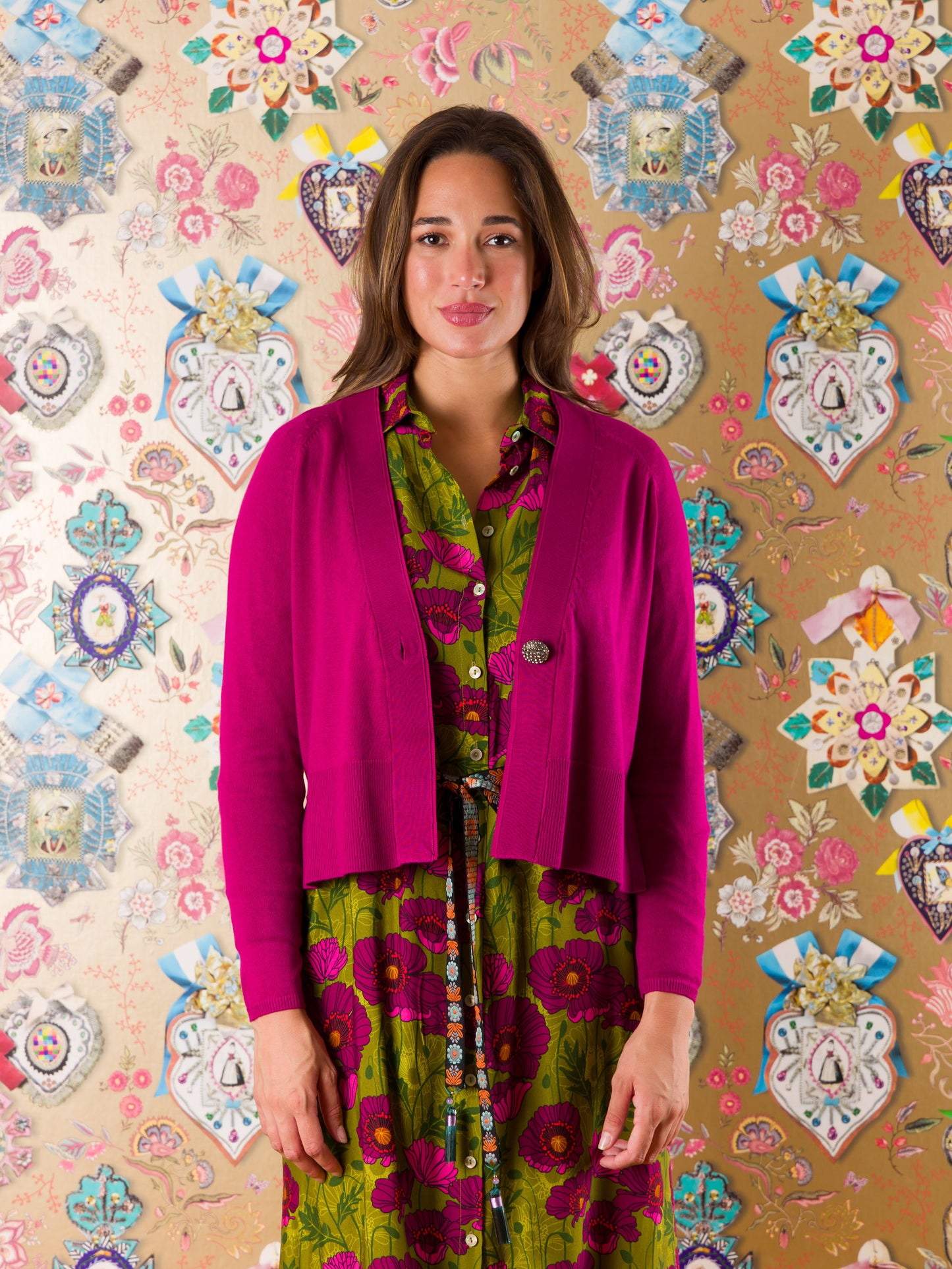 Cardigan Kyela in lana