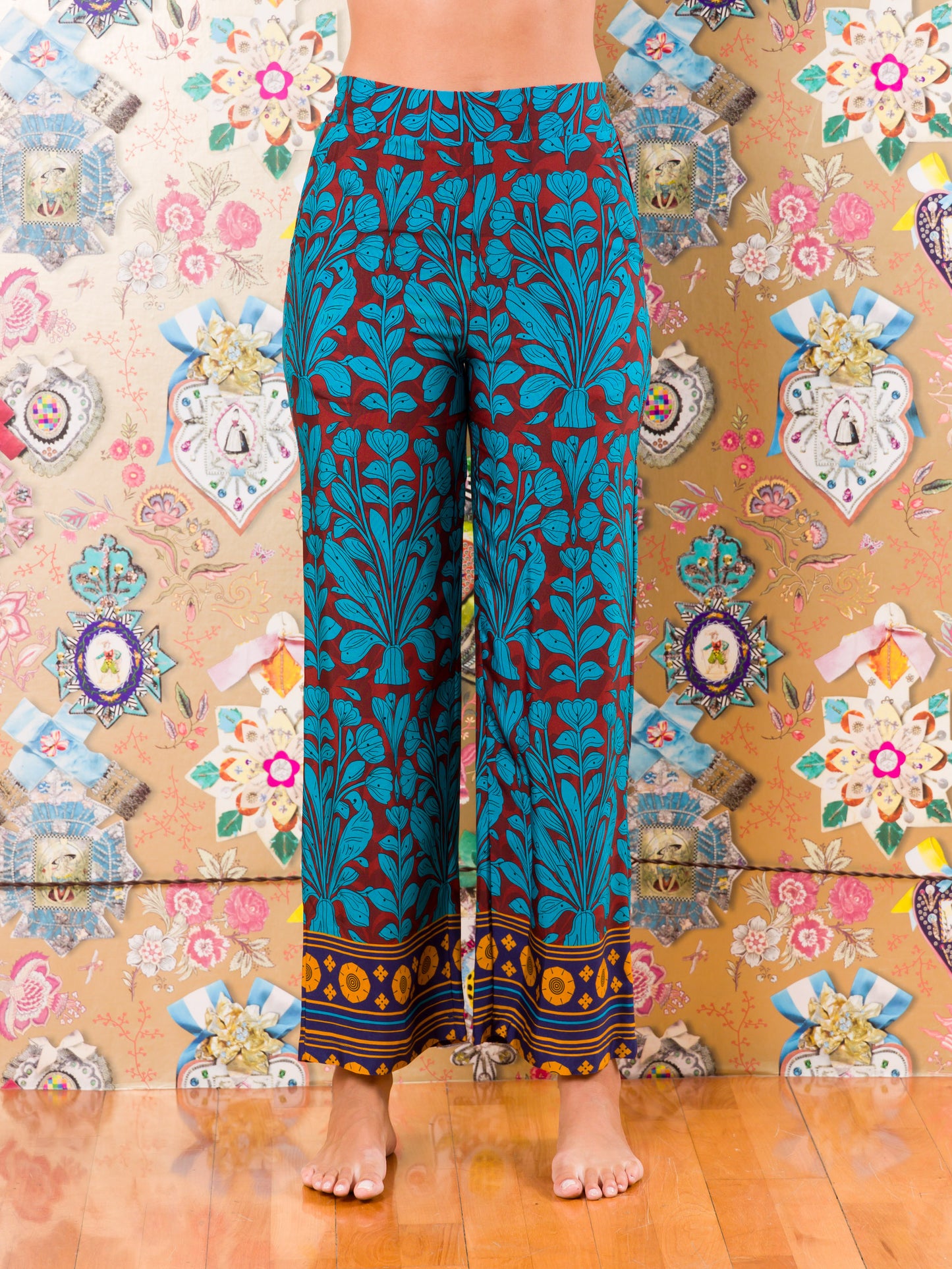 Pantaloni Harrismith in viscosa