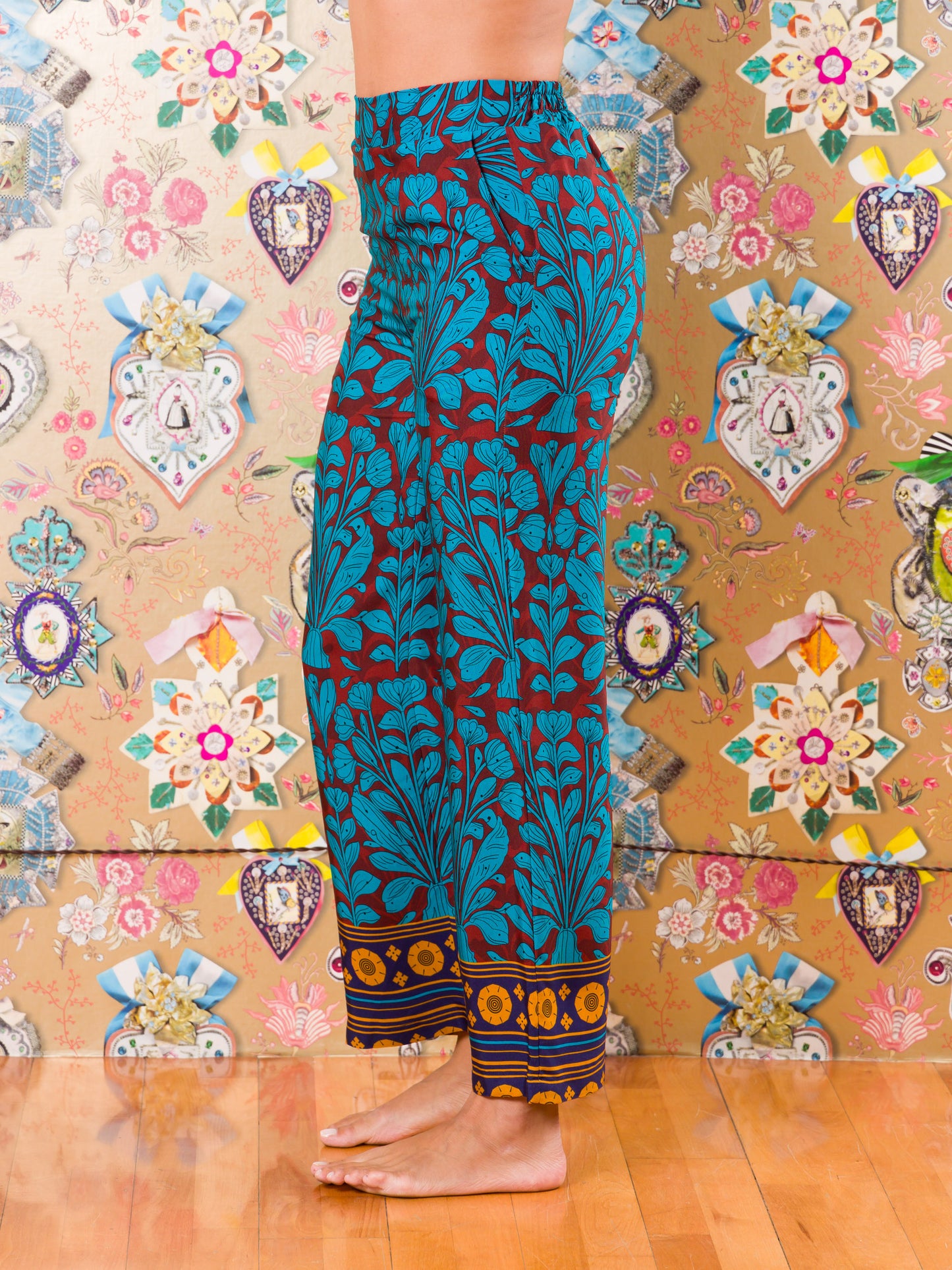 Pantaloni Harrismith in viscosa