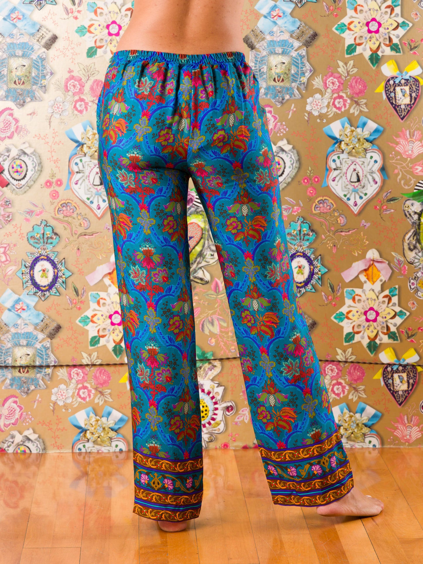 Pantaloni Kalenga in viscosa
