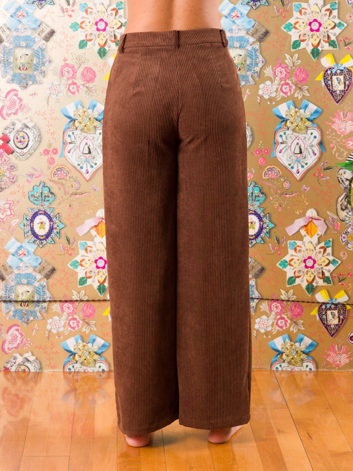 Pantaloni Hluhluwe in velluto 500 righe