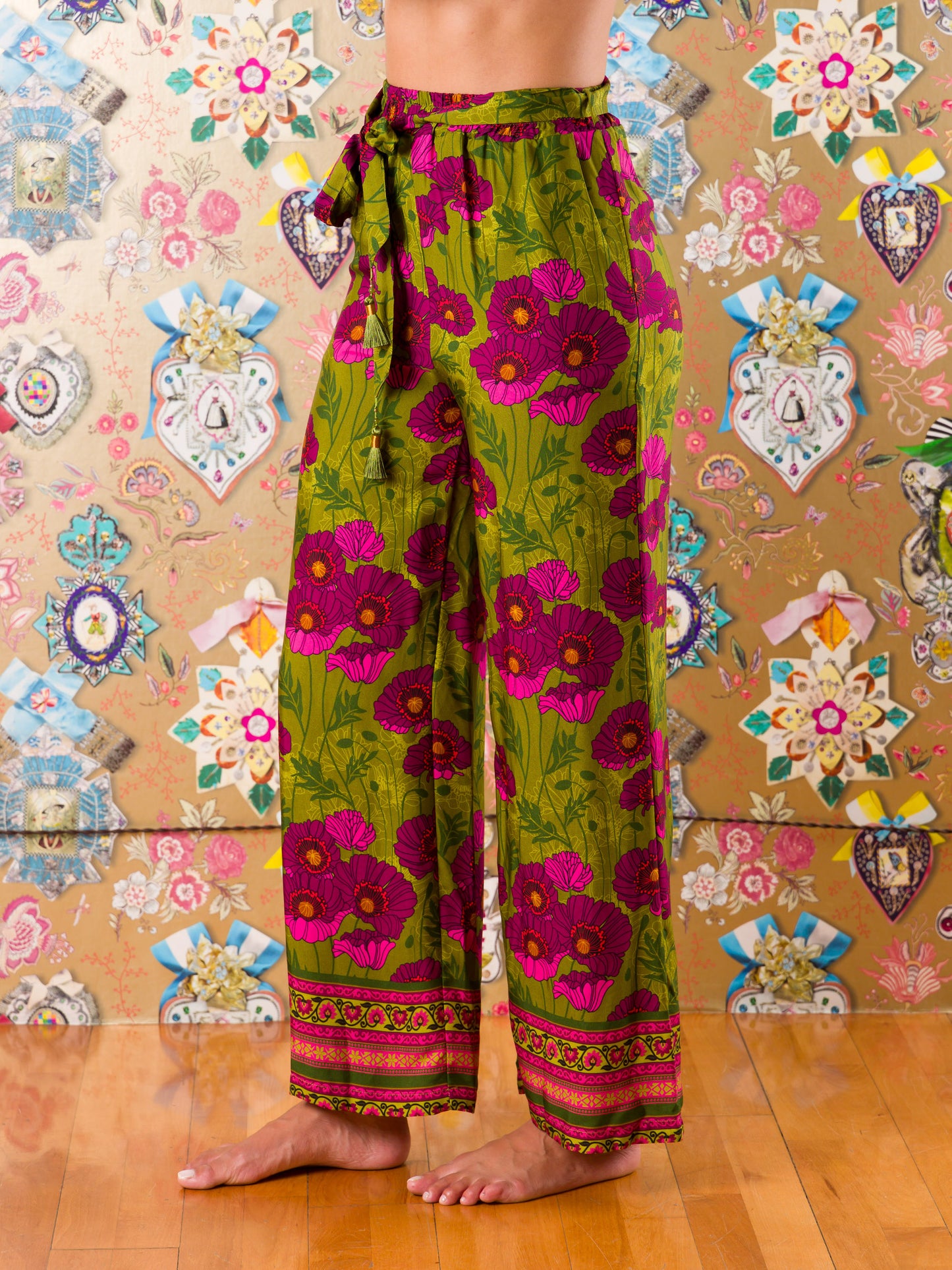Pantaloni Hazyview in viscosa
