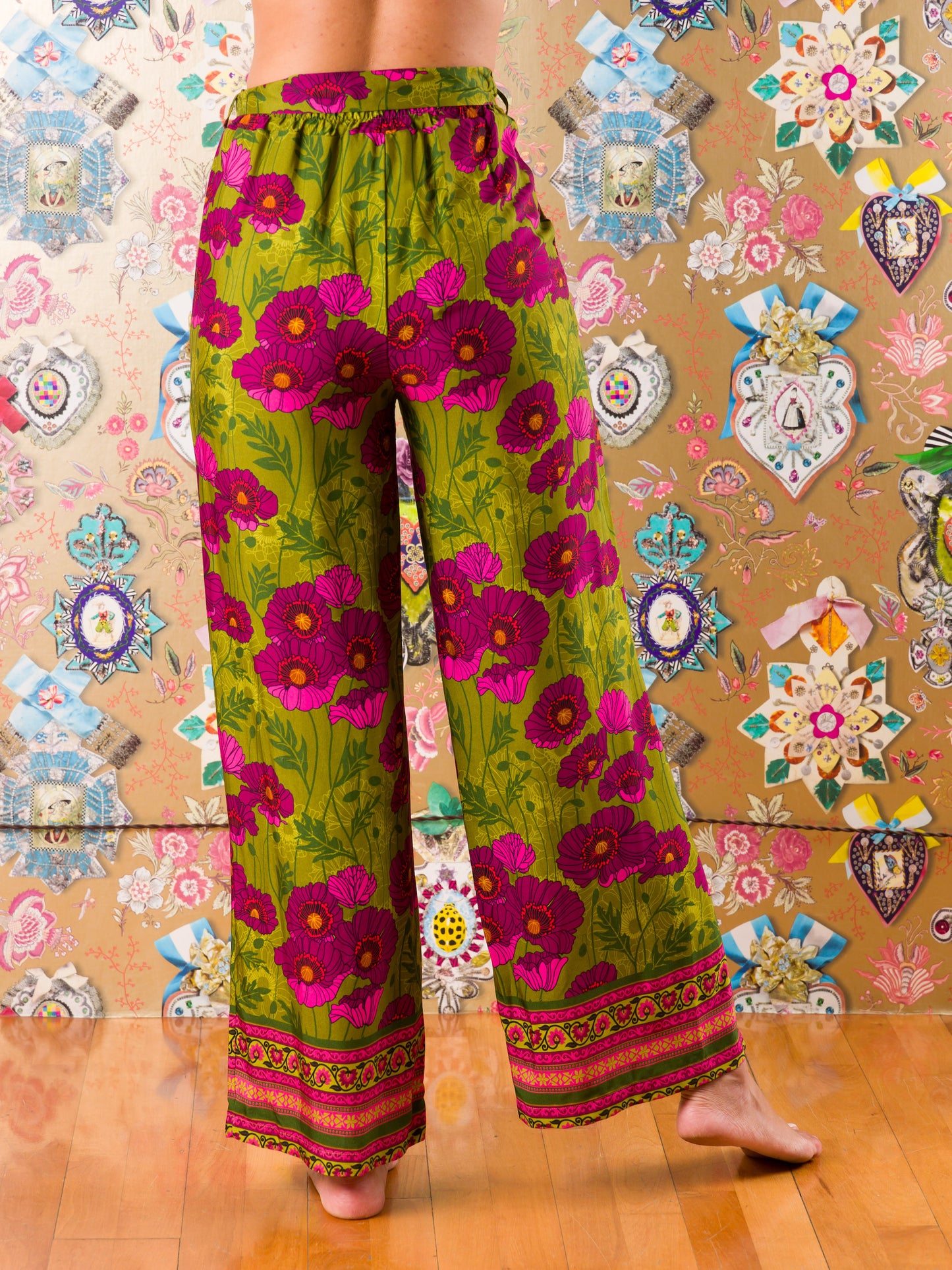 Pantaloni Hazyview in viscosa