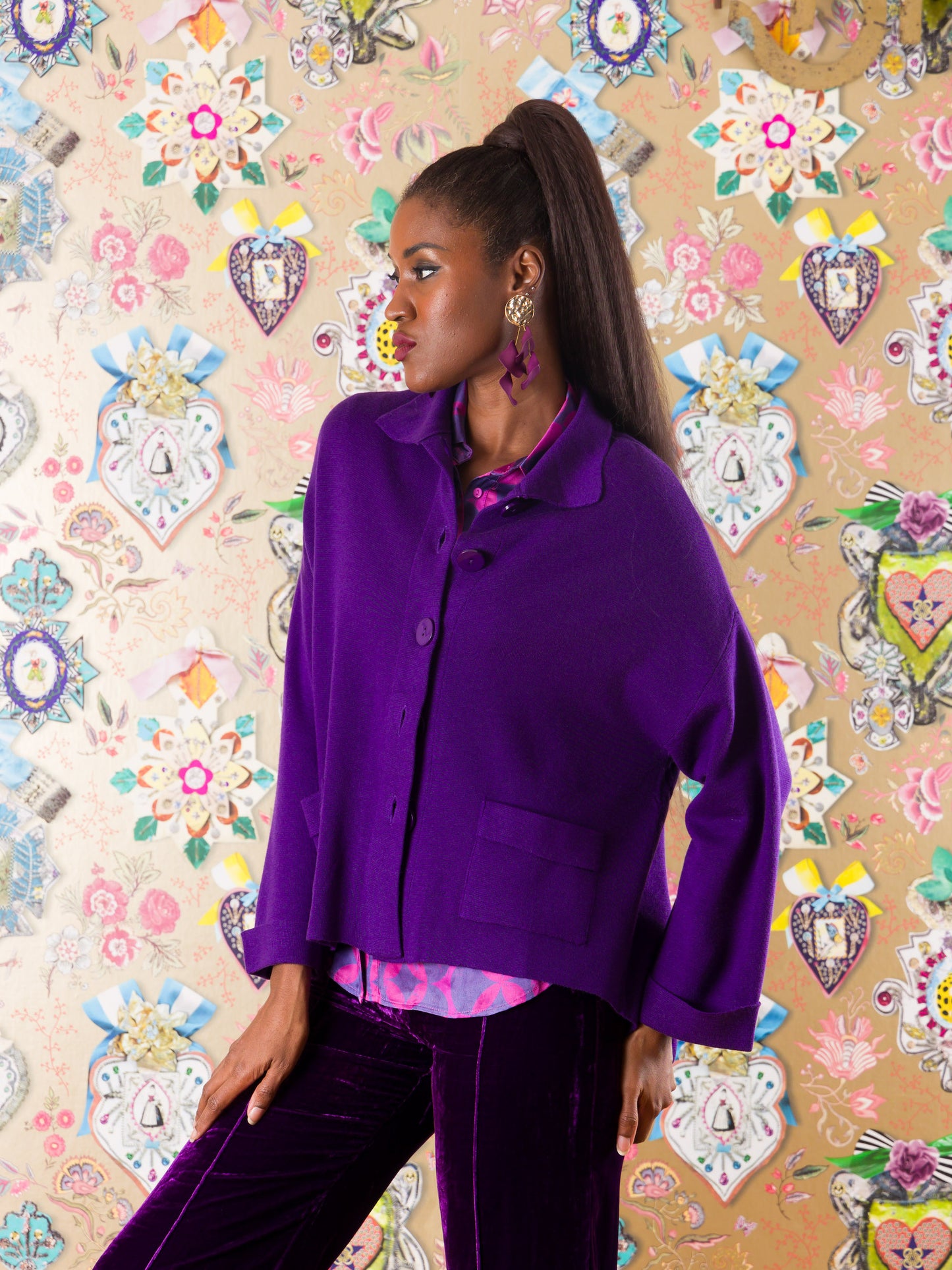 Cardigan Korogwe in lana