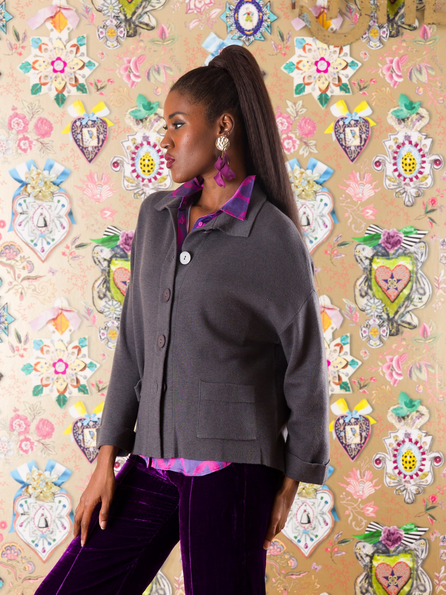 Cardigan Korogwe in lana