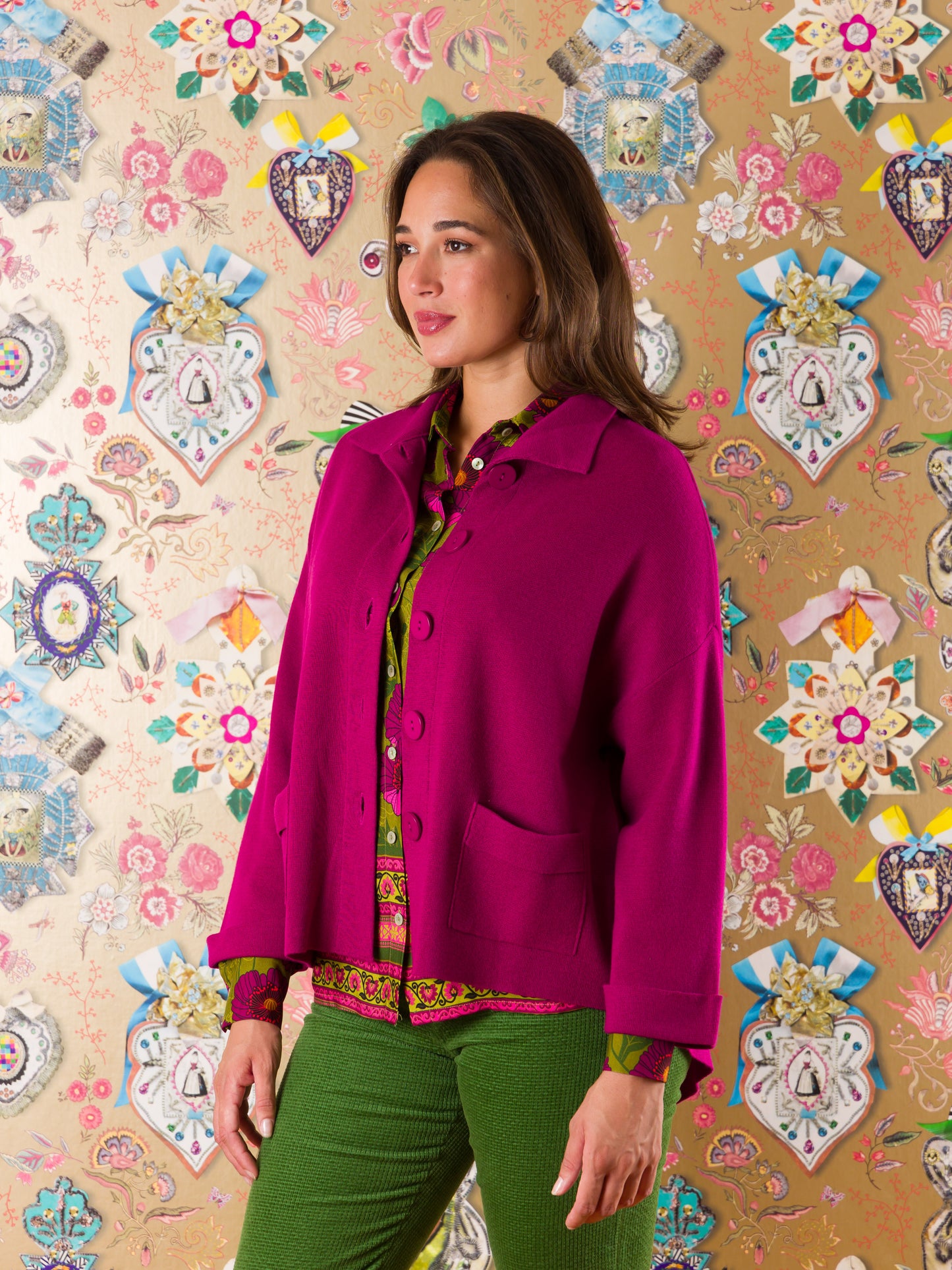 Cardigan Korogwe in lana