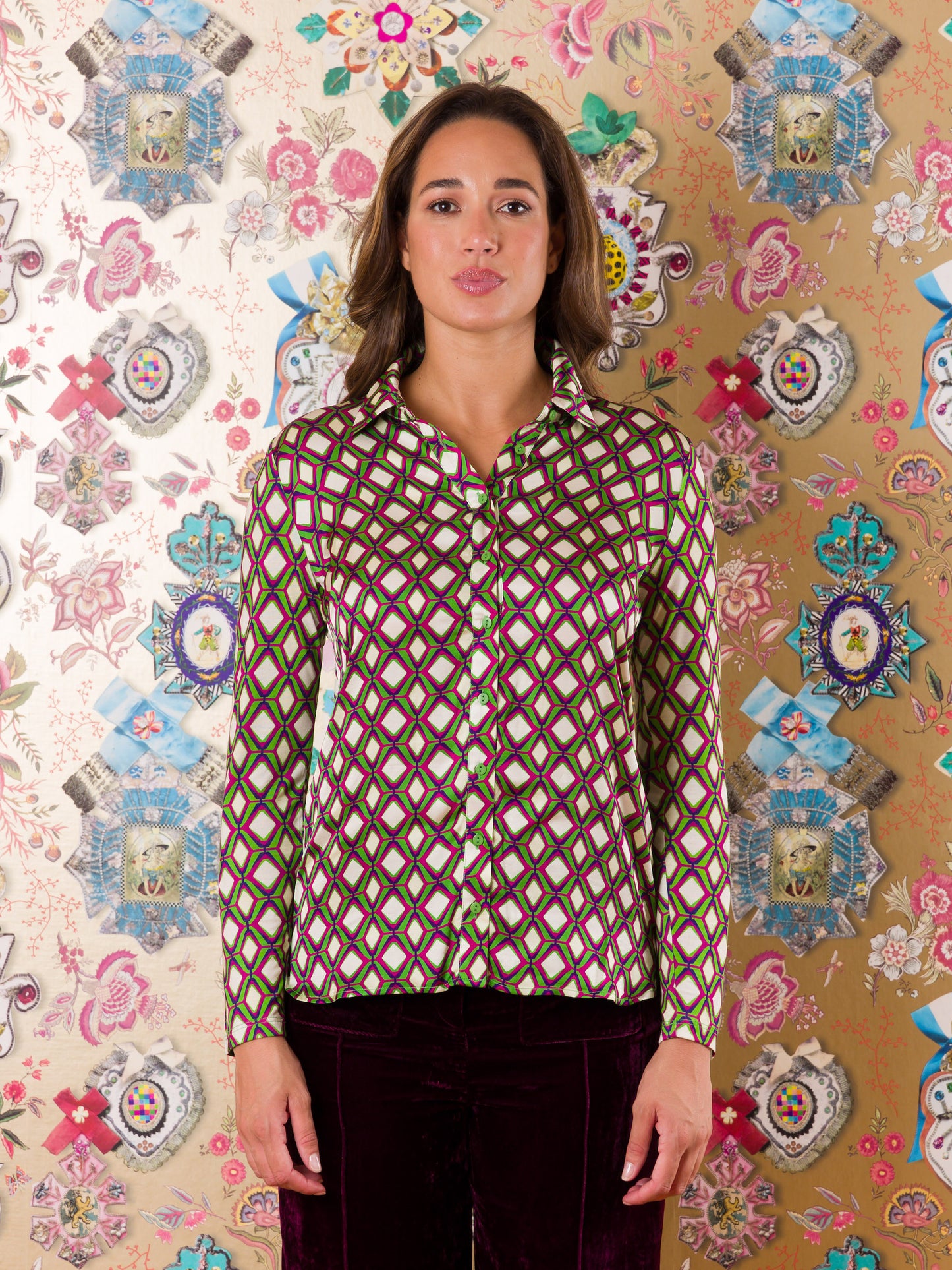 Camicia Classica Britstown in doppio tessuto