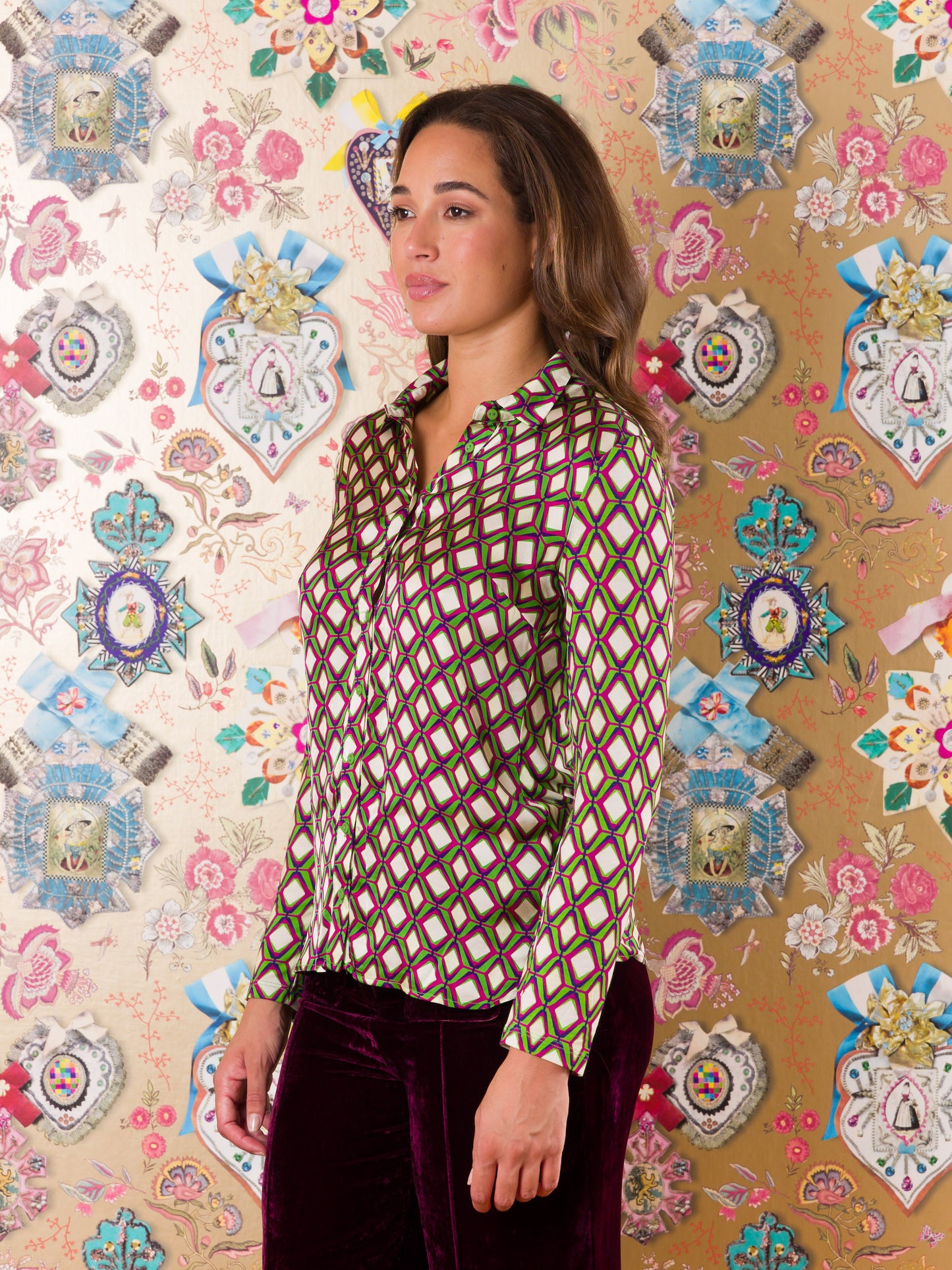Camicia Classica Britstown in doppio tessuto