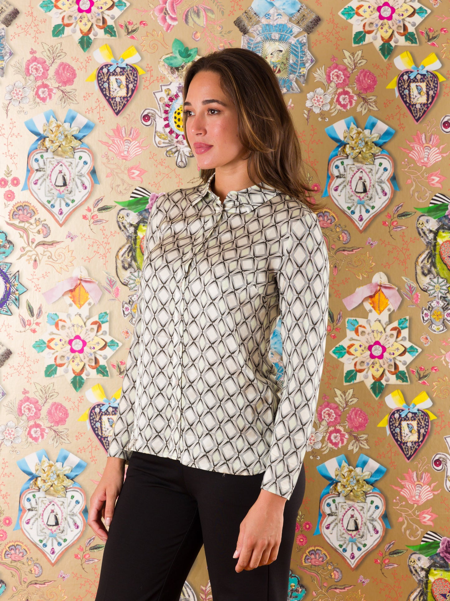 Camicia Classica Britstown in doppio tessuto