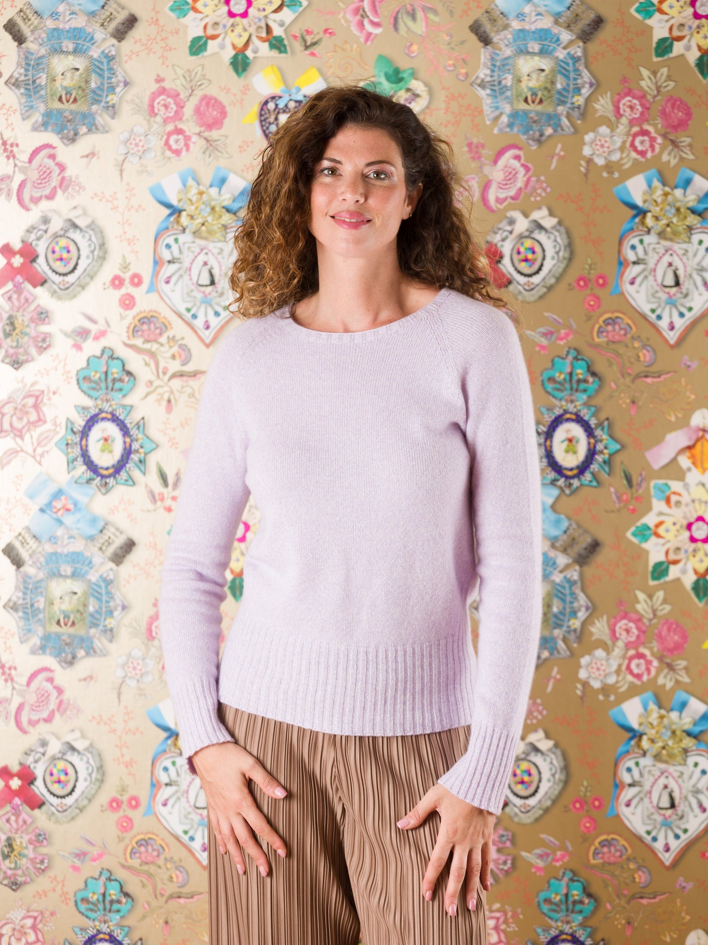 Maglia Leribe in misto cachemire
