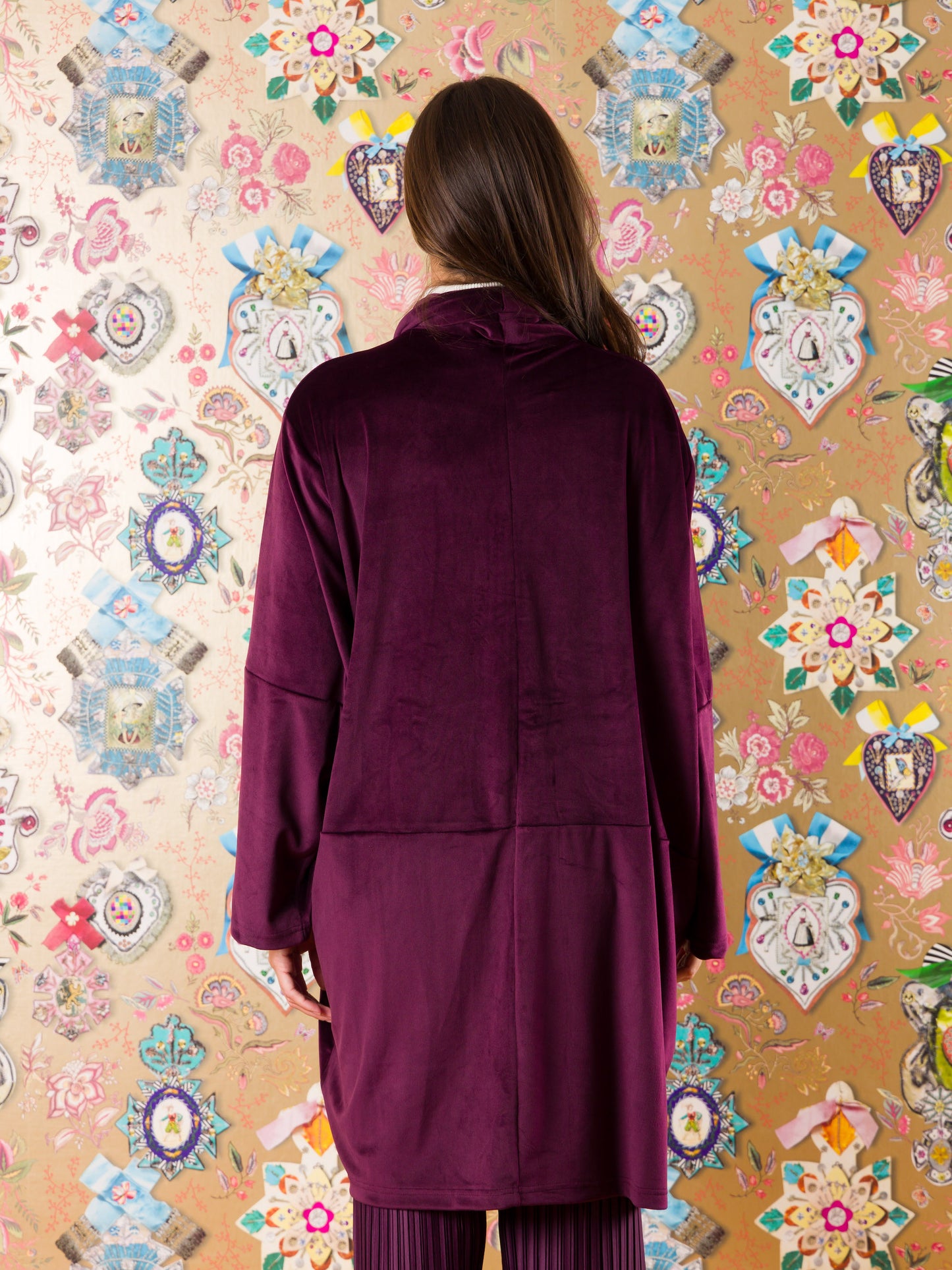 Kimono Kilwa Kisiwani in velluto