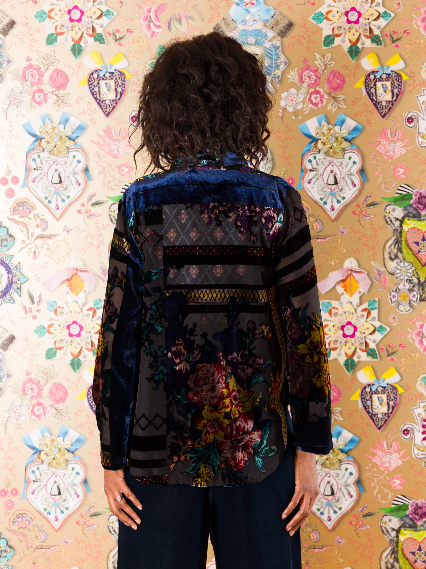 Giacca Manises in Velluto Devorè