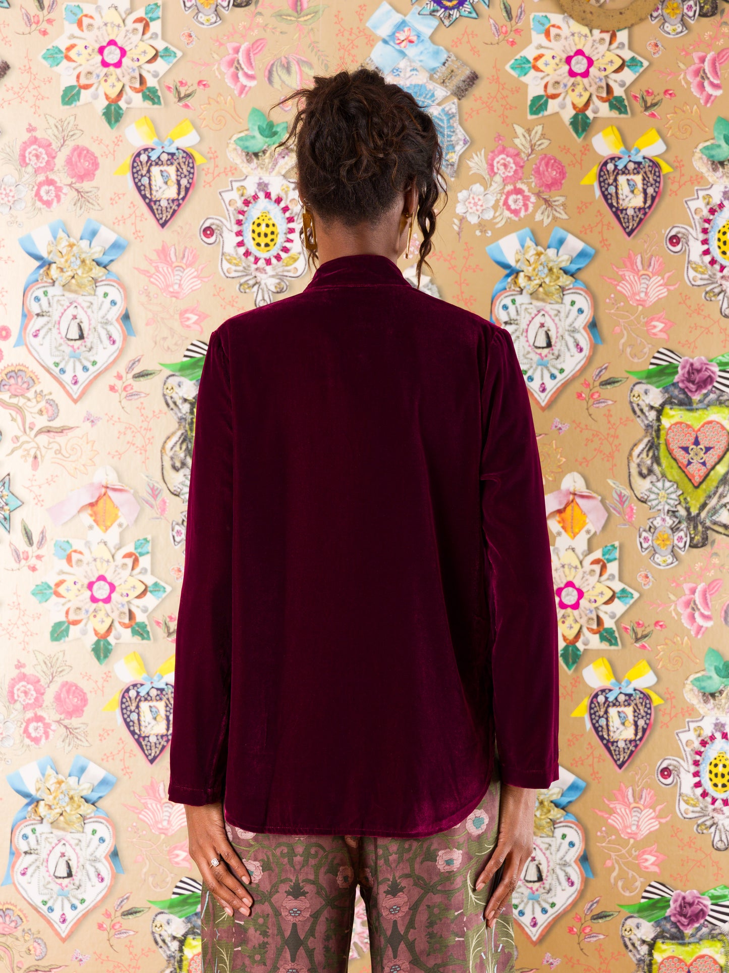 Giacca Manises in Velluto di Seta