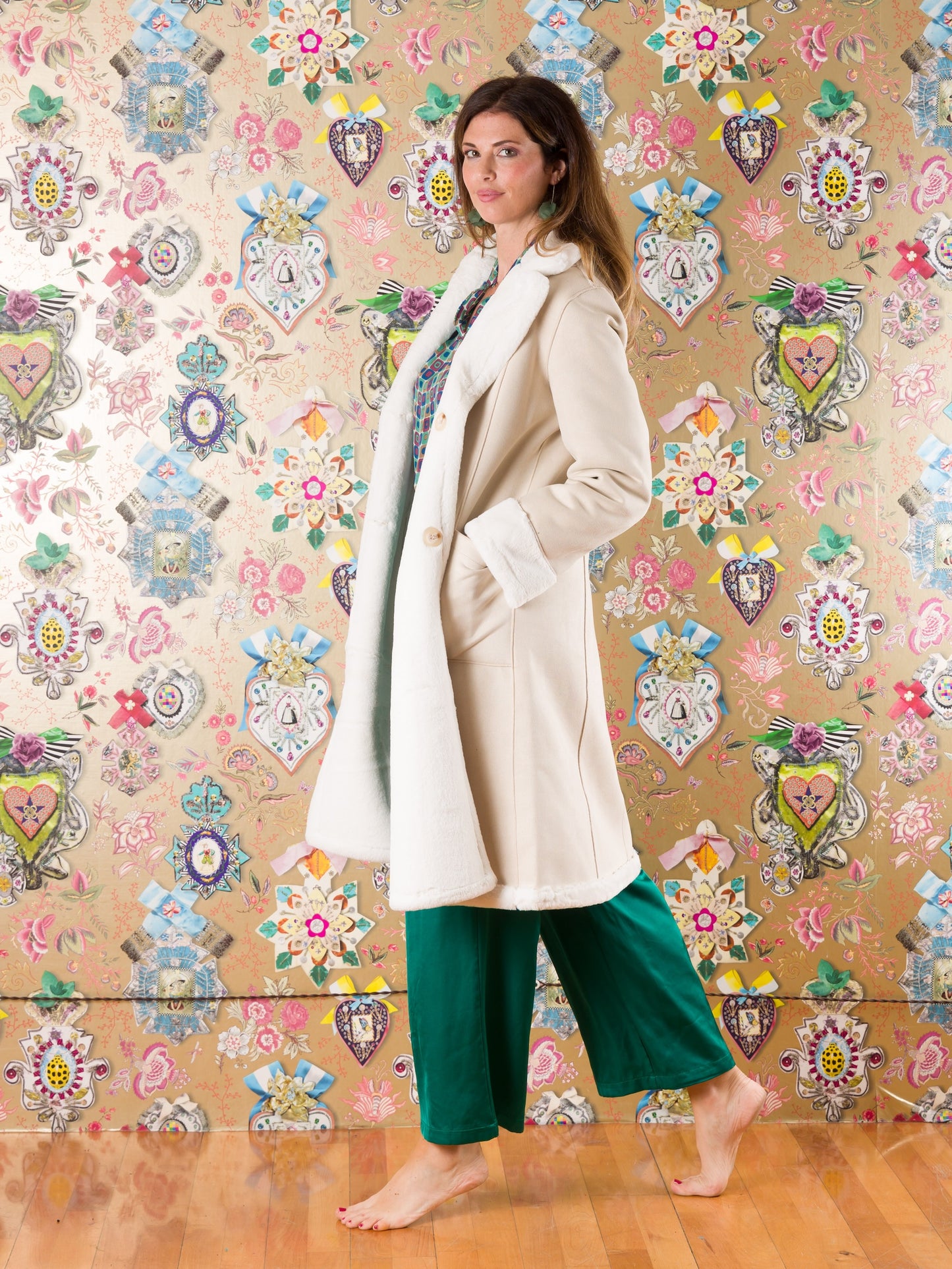 Cappotto Nungwi in ecomontone