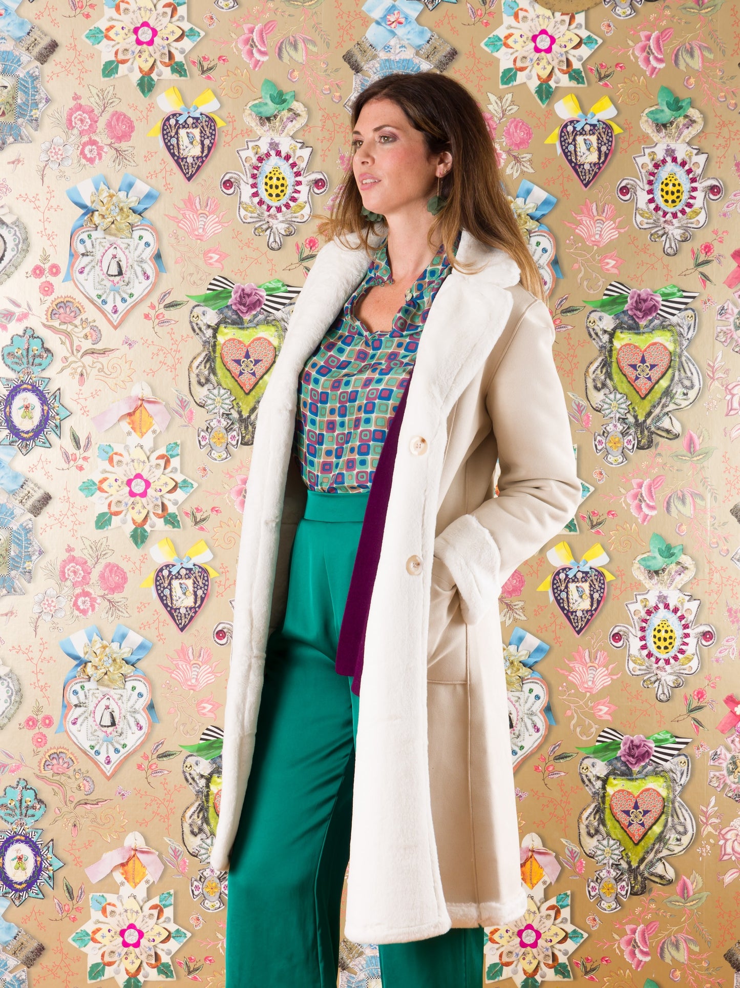 Cappotto Nungwi in ecomontone