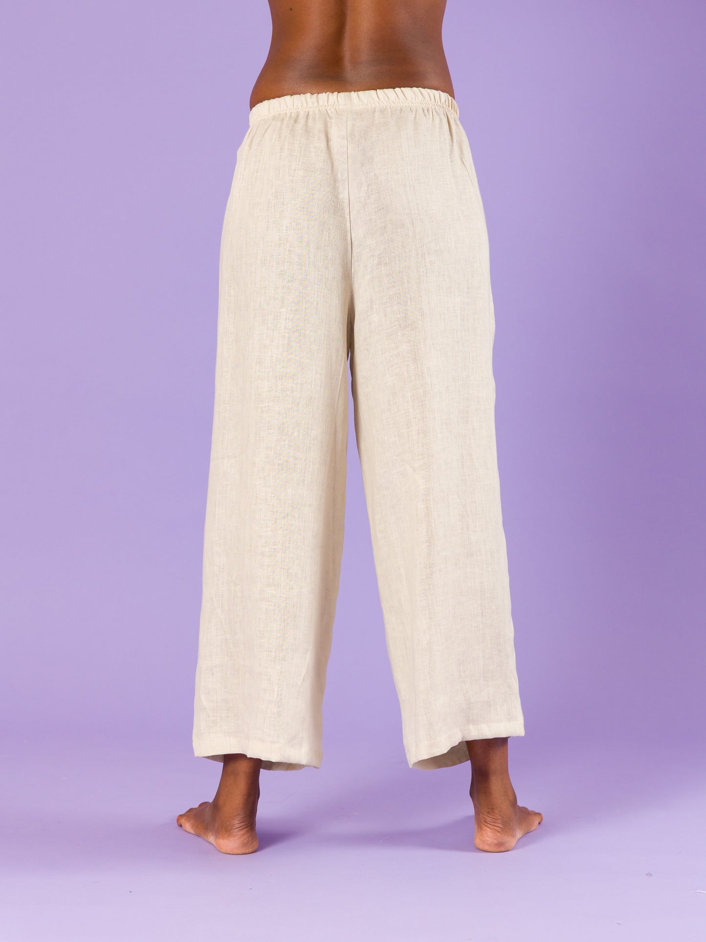 Pantaloni Tribolo in lino