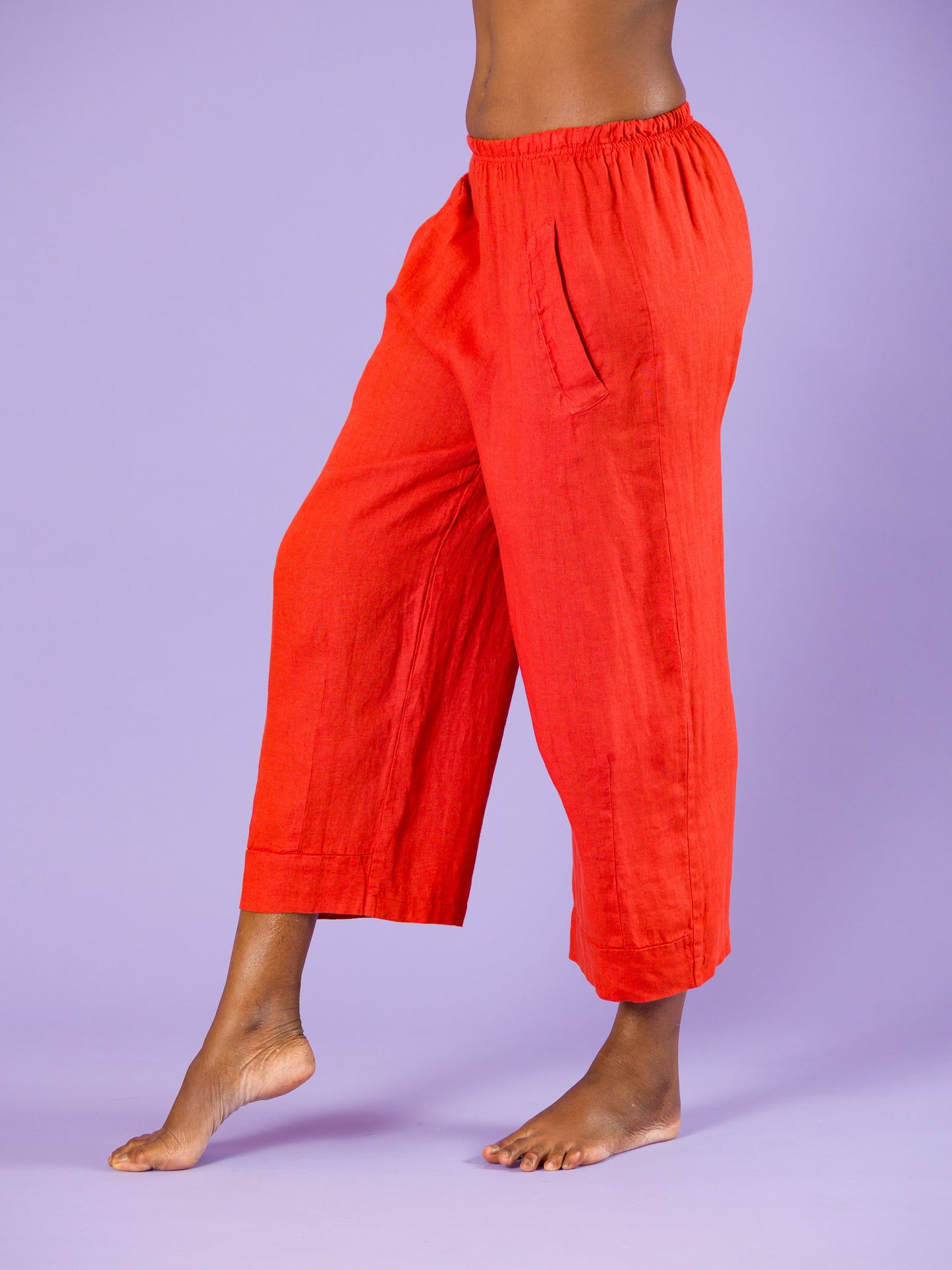Pantaloni Tribolo in lino