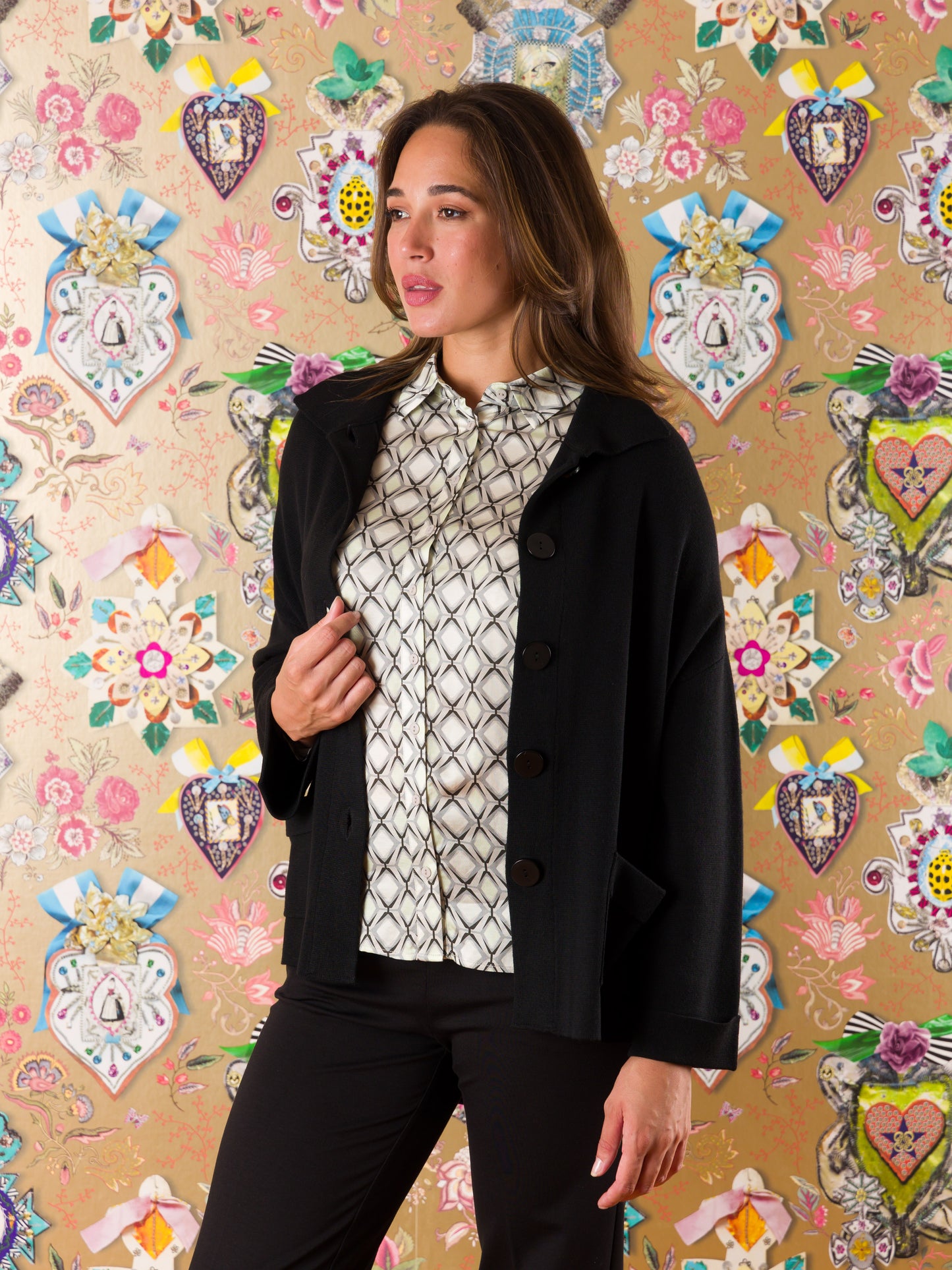 Cardigan Korogwe in lana