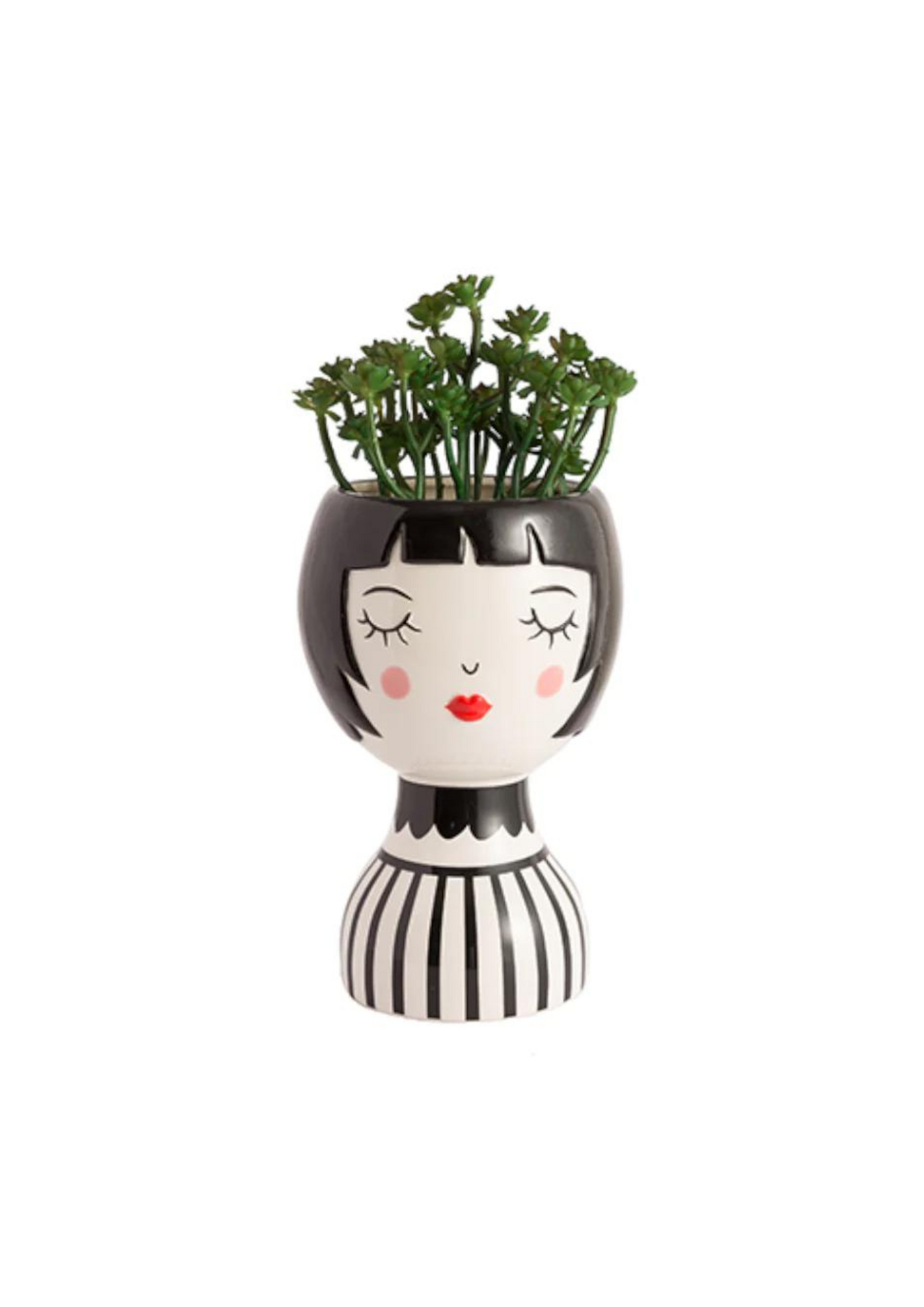Vaso con piantina - Pop girl caschetto