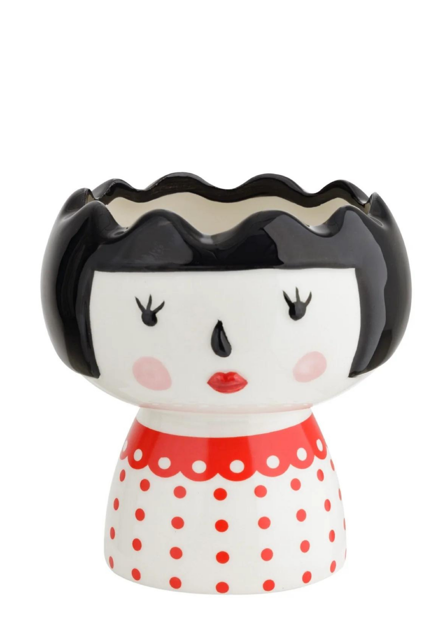 Pop Girl vestito pois rossi vaso