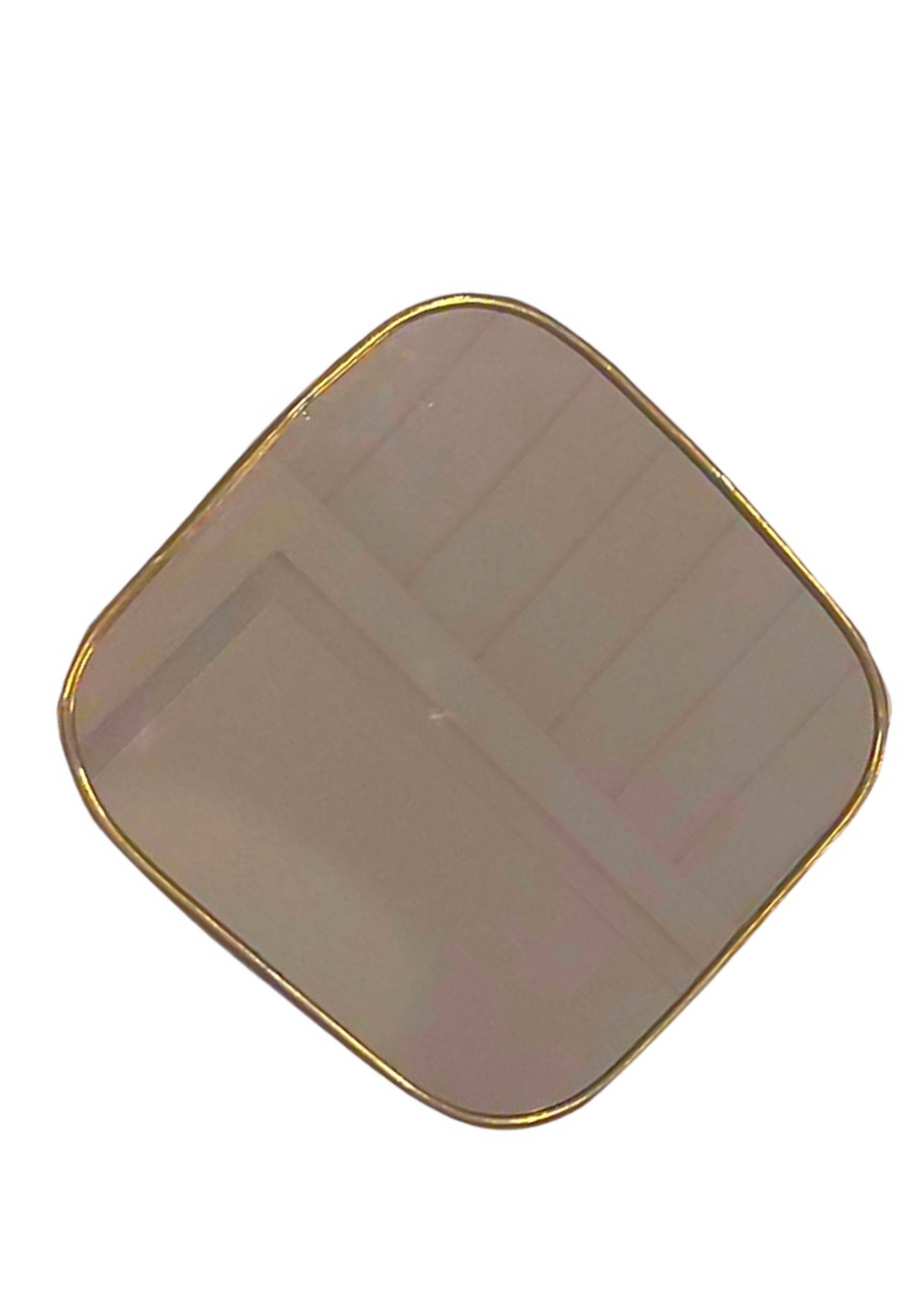 Specchio Oro - Quadrato