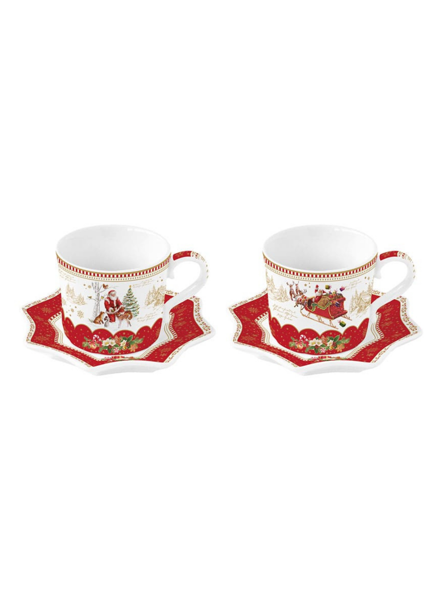 Servizio due tazzine da caffè - Christmas Memories