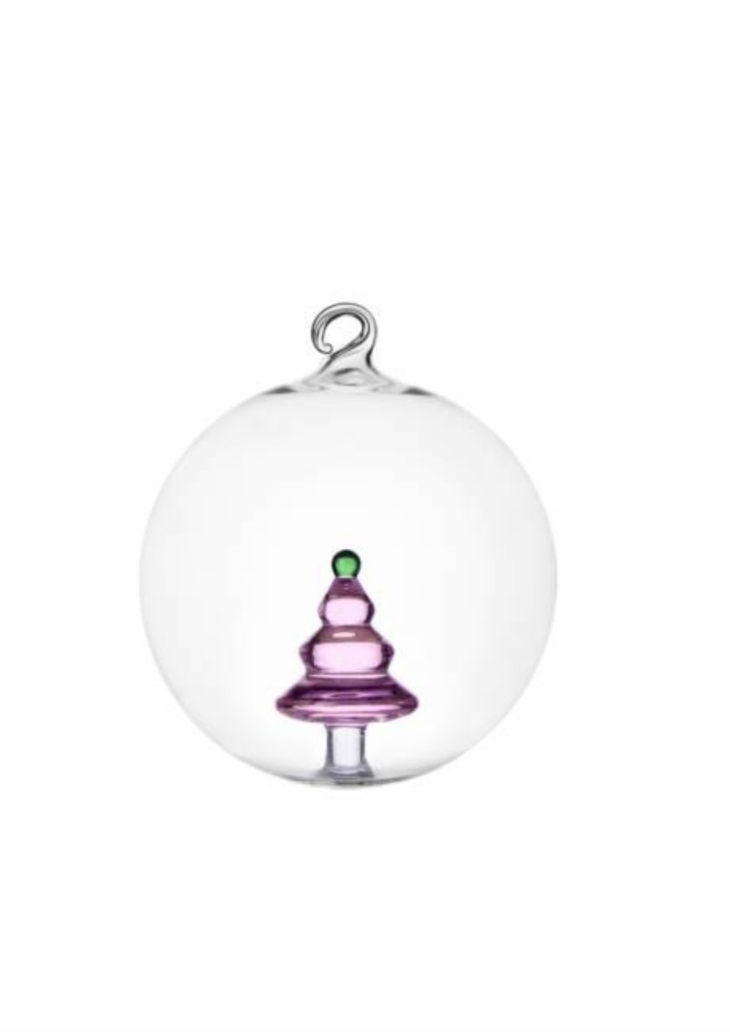 Pallina Di Natale - White Bear & Wish Tree