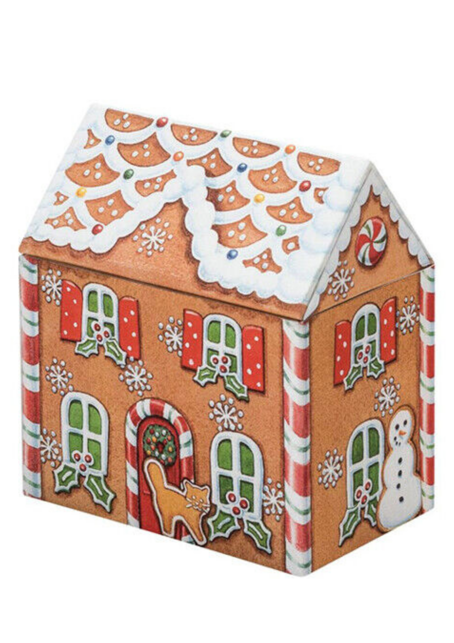 Scatola Latta - Casetta Di Marzapane