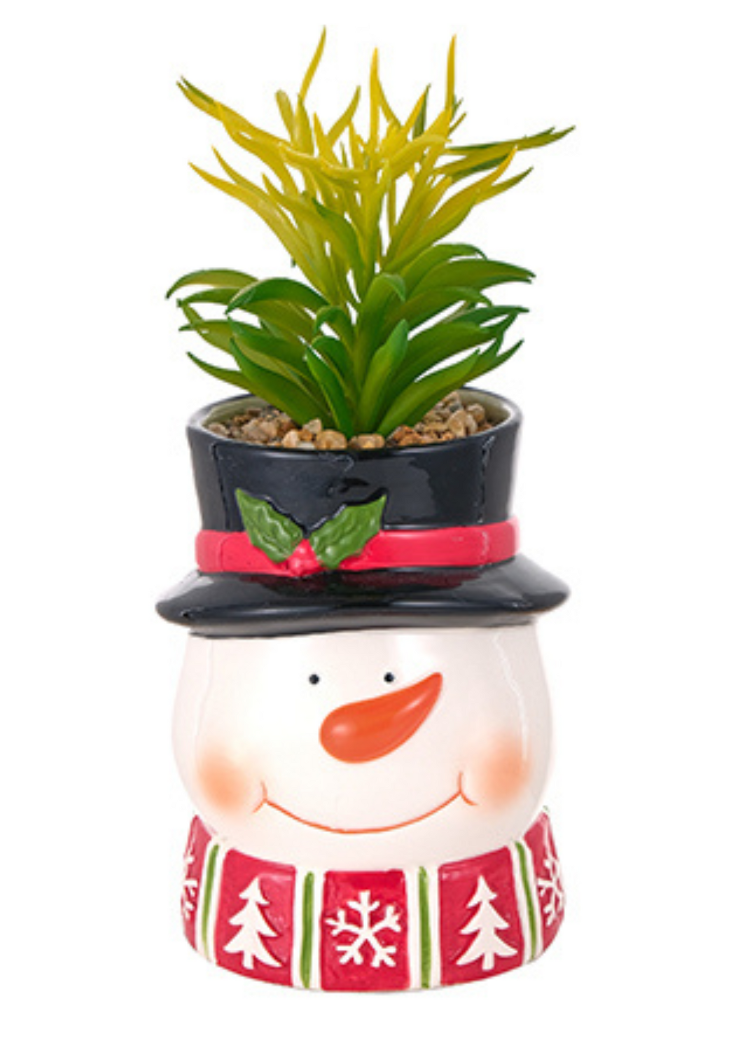 Vaso - Pupazzo Di Neve