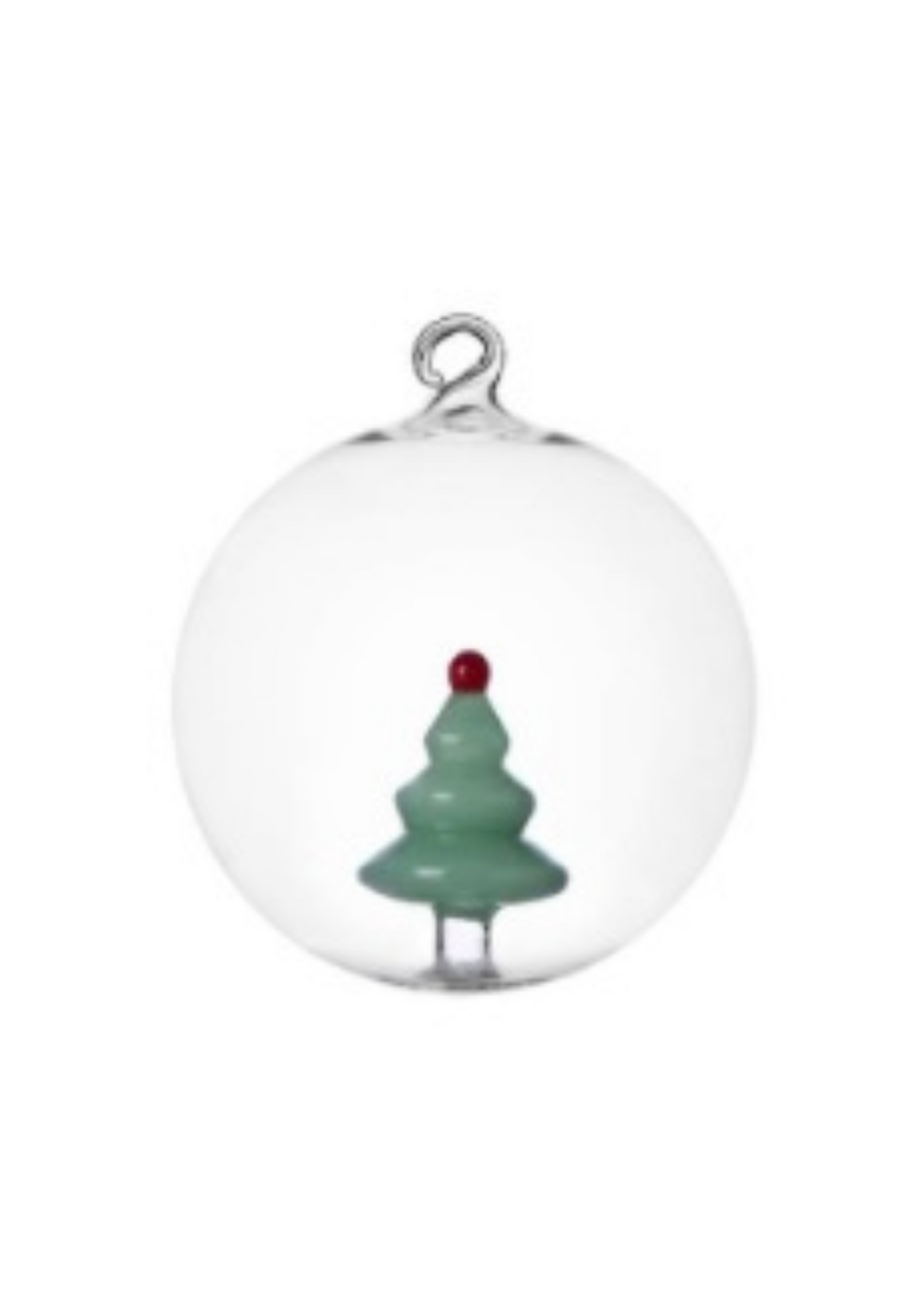 Pallina Di Natale - White Bear & Wish Tree