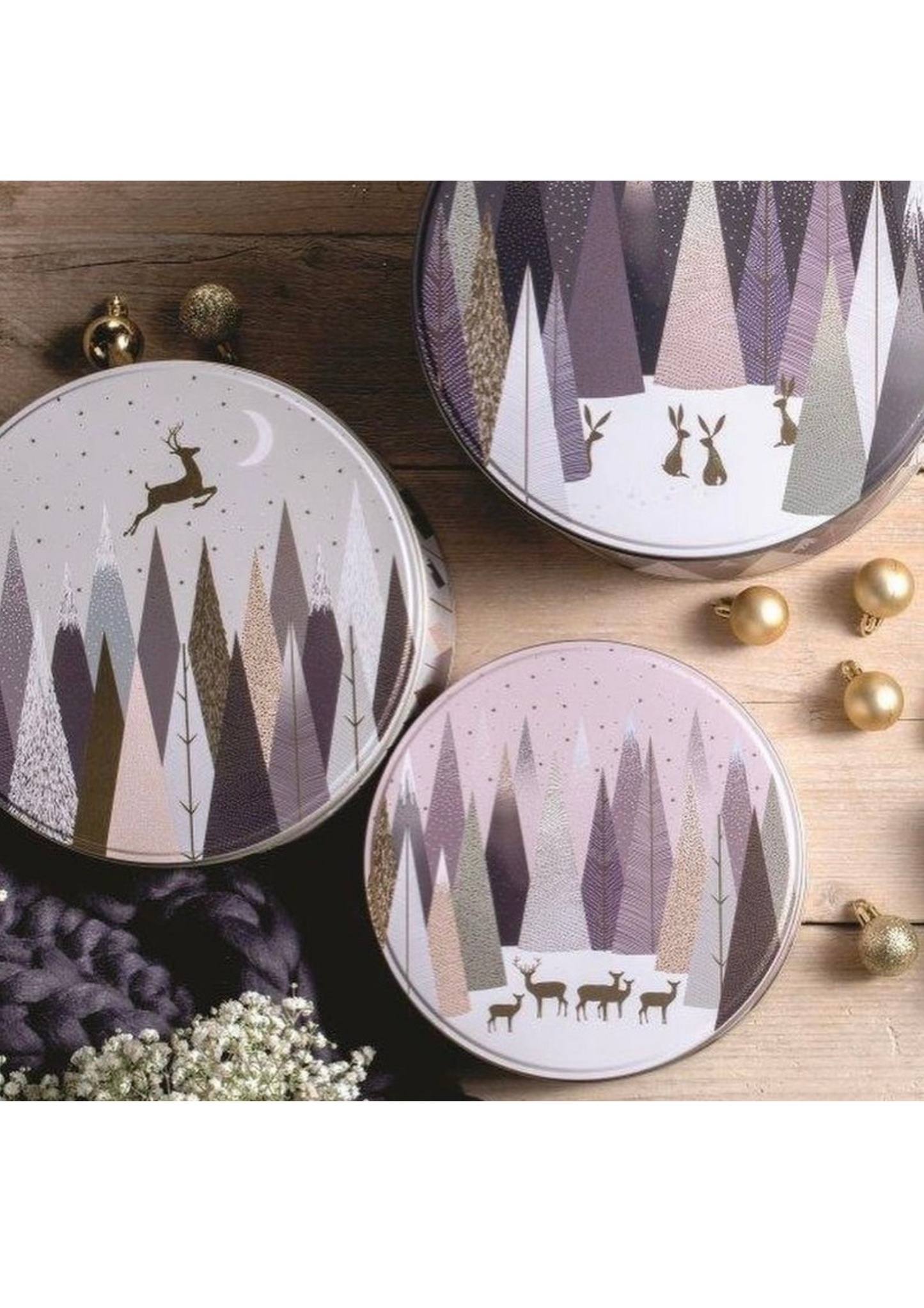 Scatola Latta Natalizia