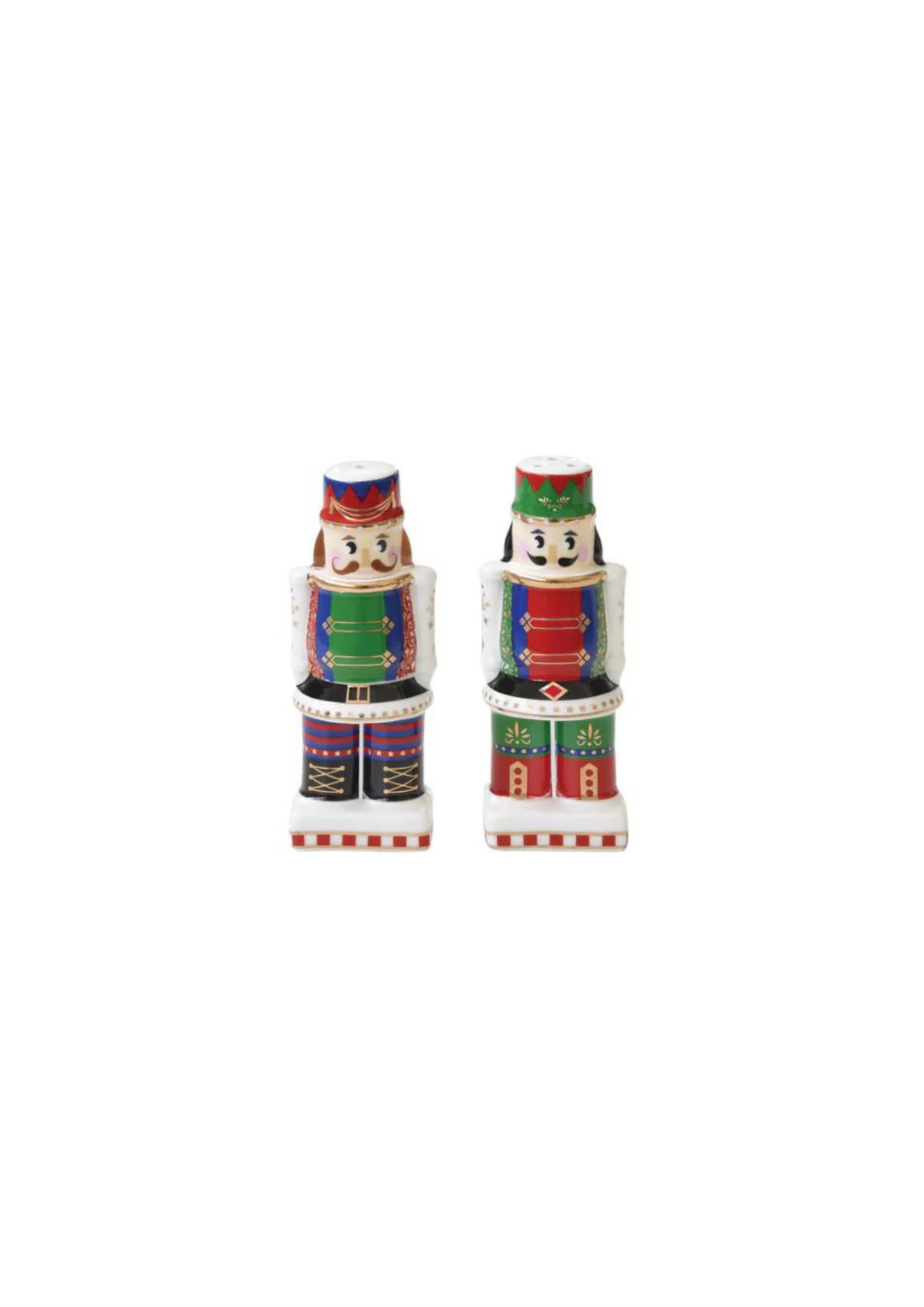 Salt and pepper set - nutcracker