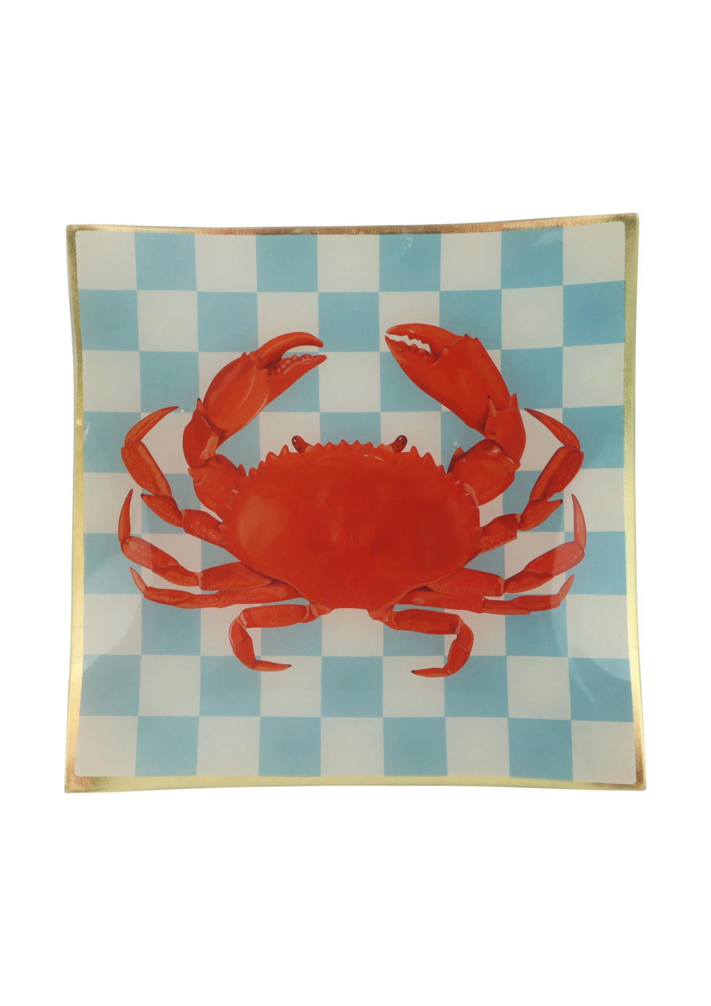 Piatto Vetro - Crab