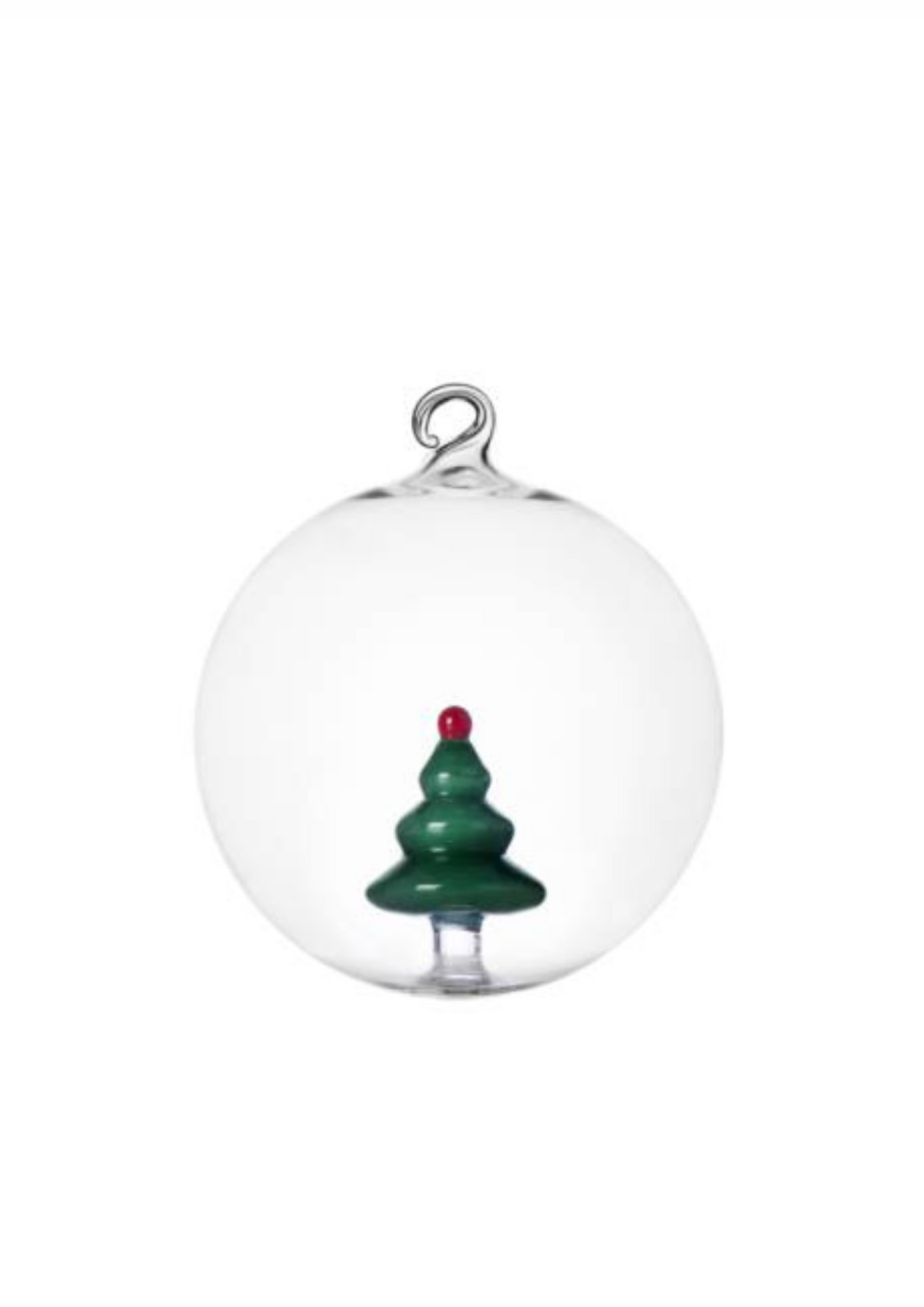 Pallina Di Natale - White Bear & Wish Tree