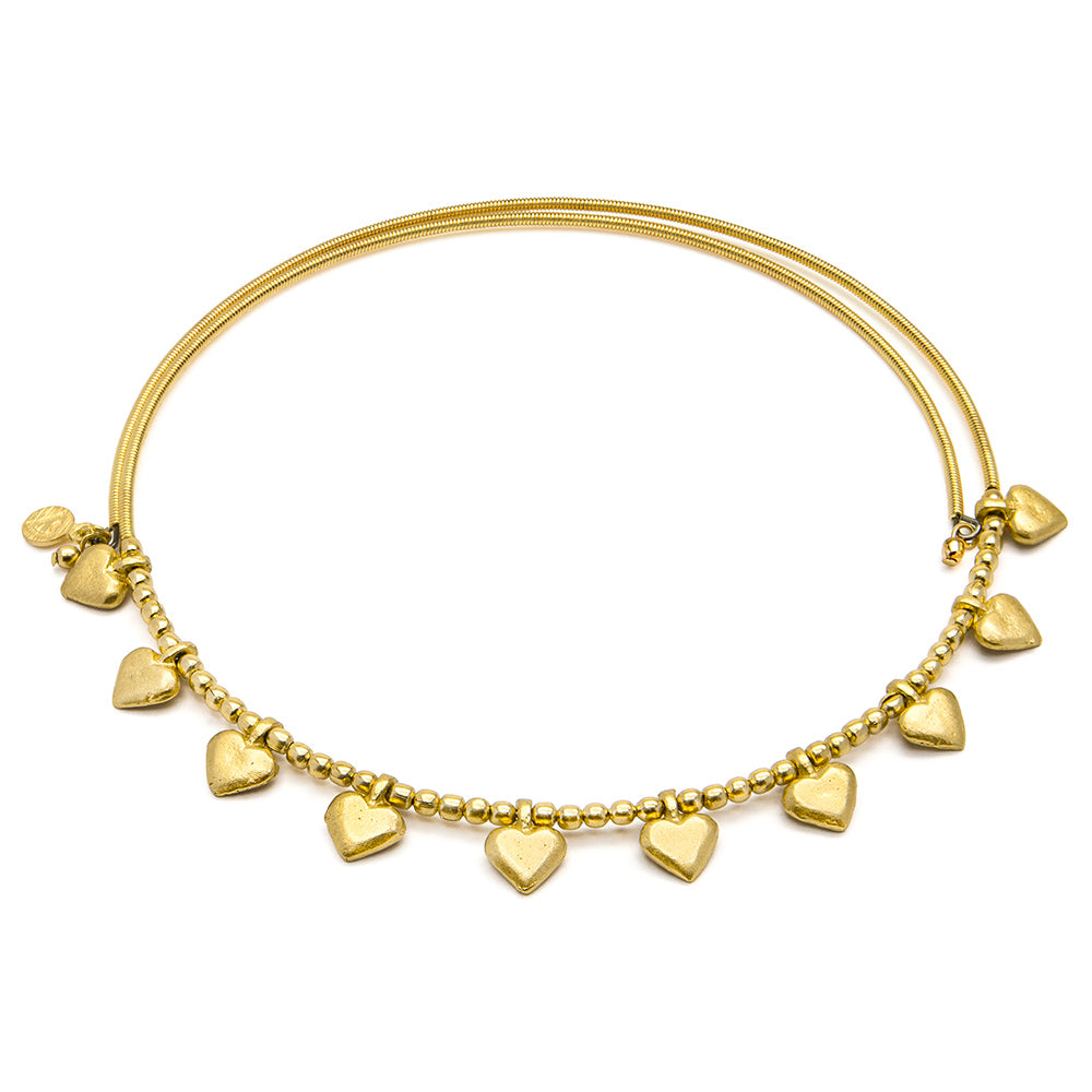 Girocollo Brassica in ottone