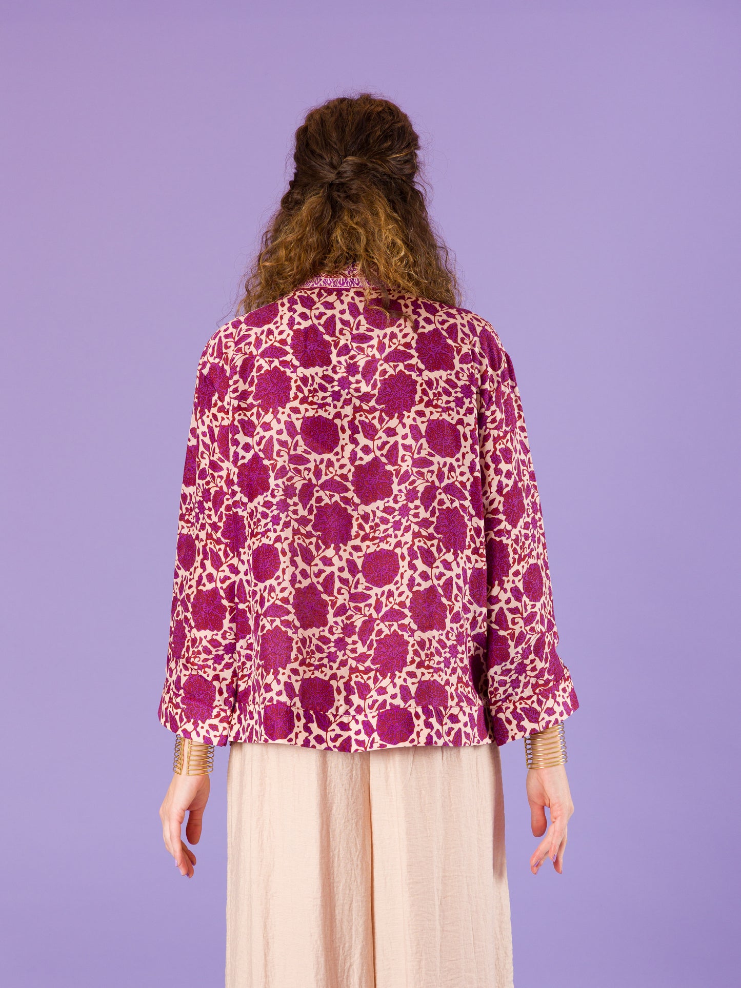 Giacca Kimono Calla in seta