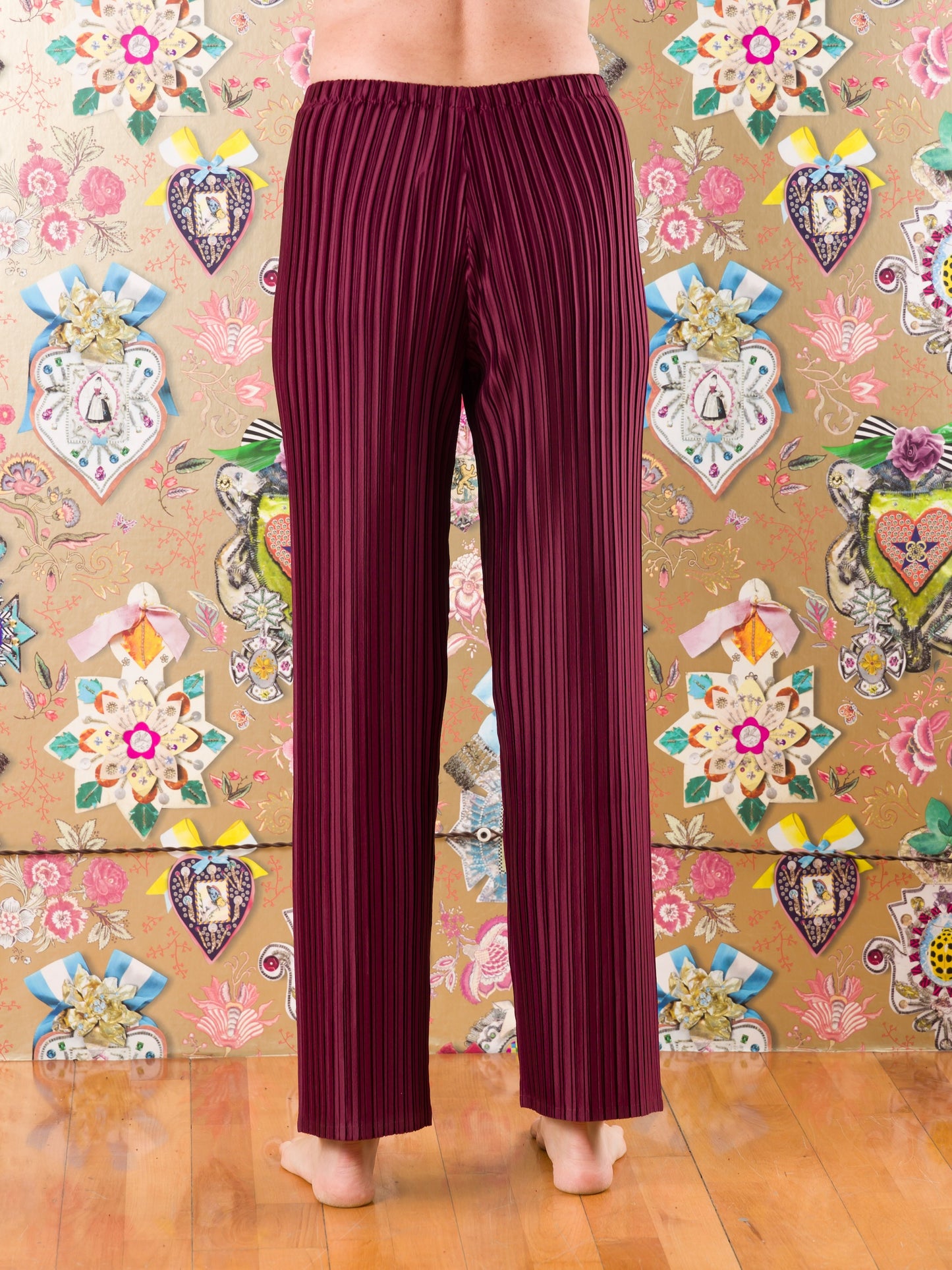 Pantaloni Manzini plissettati