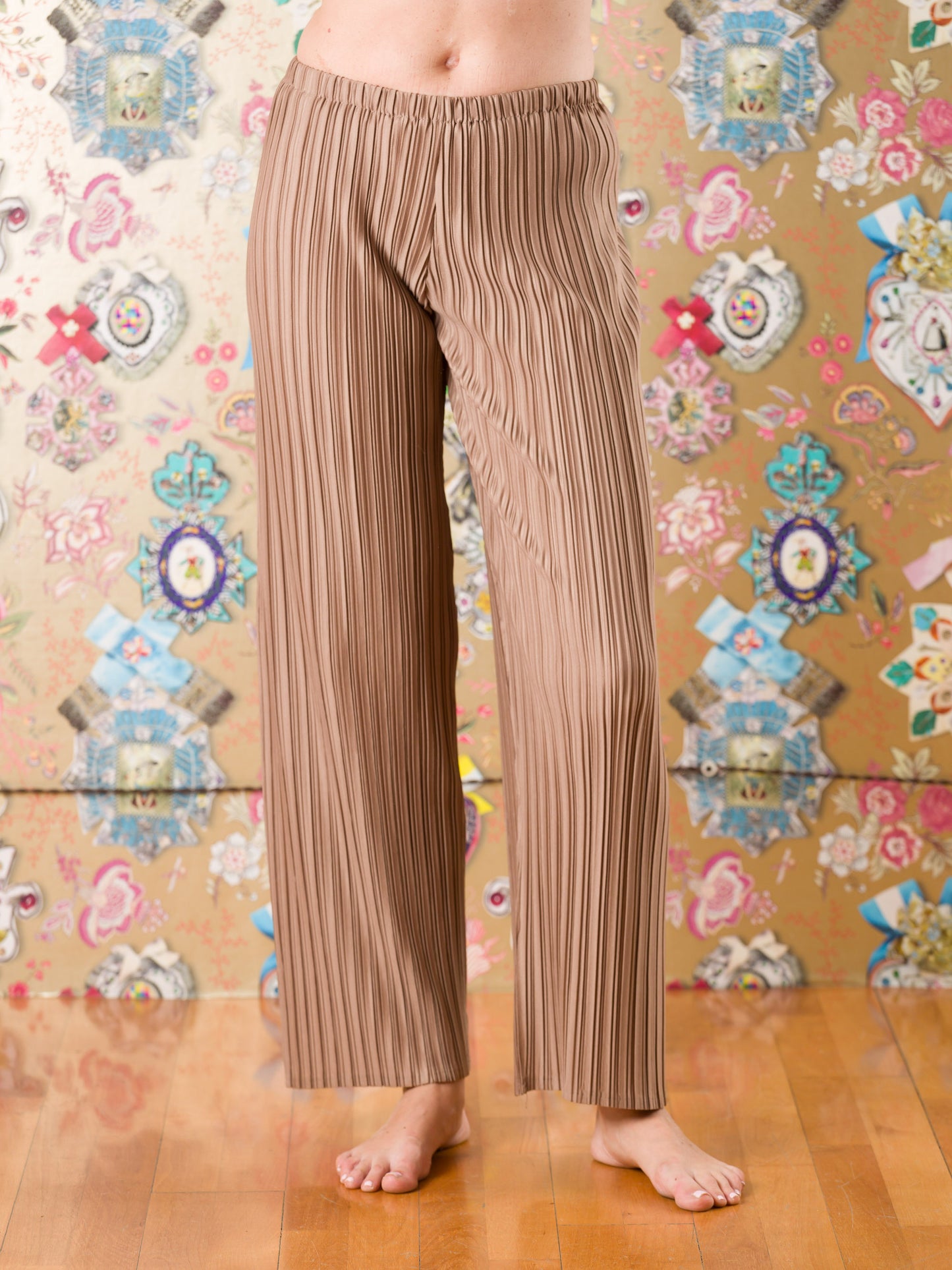 Pantaloni Manzini plissettati
