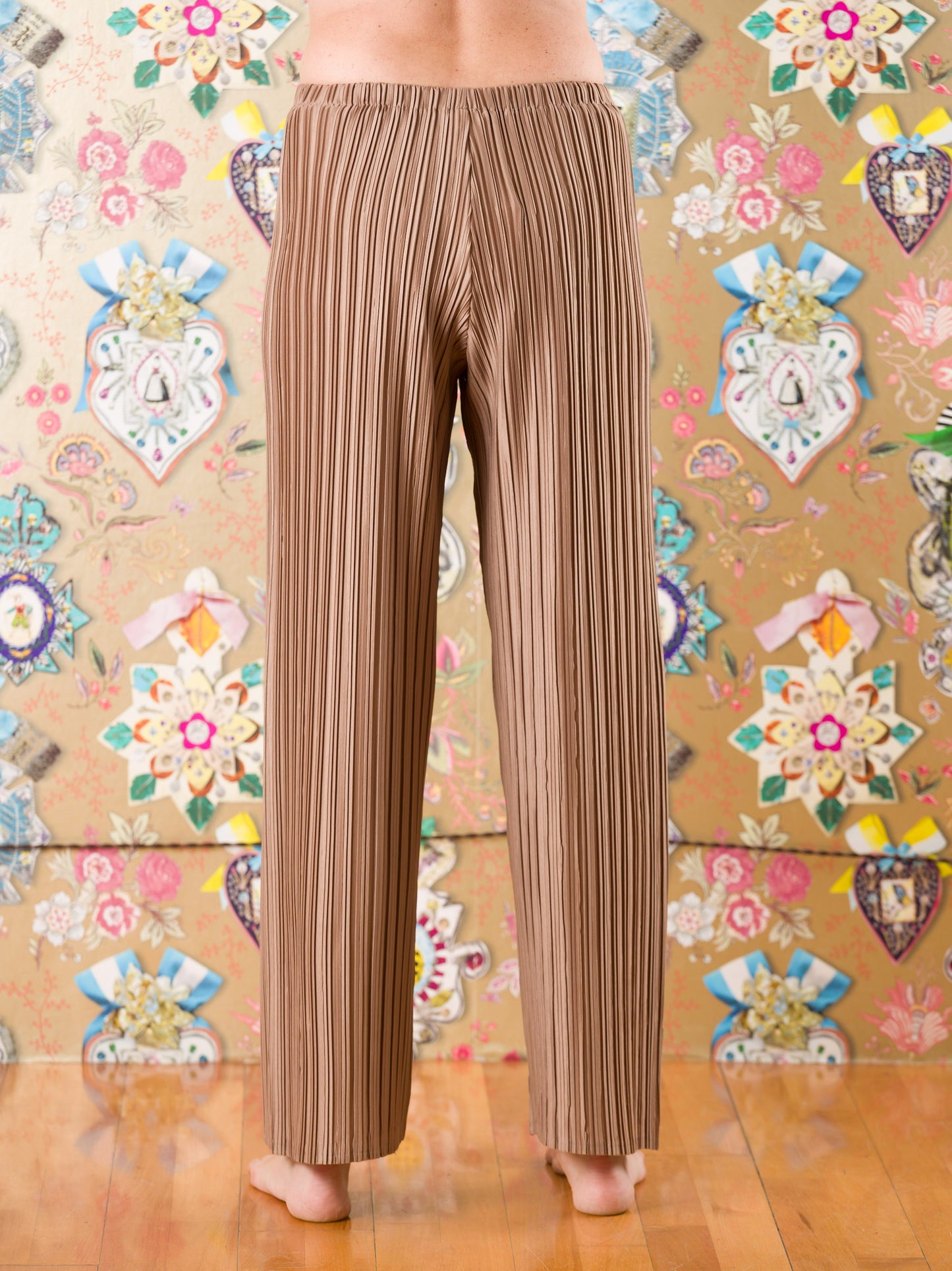 Pantaloni Manzini plissettati