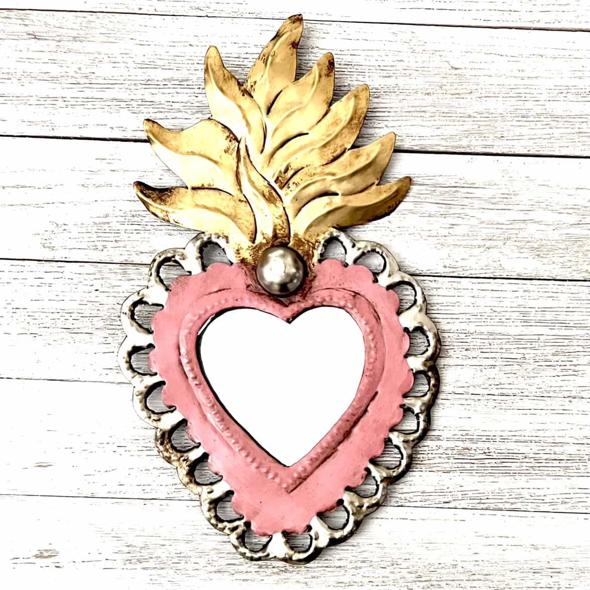 Corazon Nazareno con Specchio Rosa