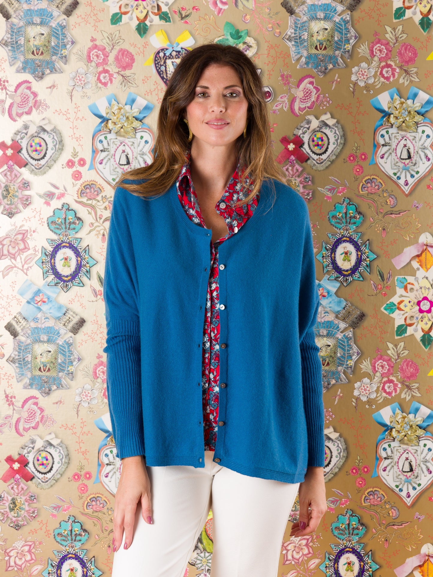 Cardigan Mtae in cashmere