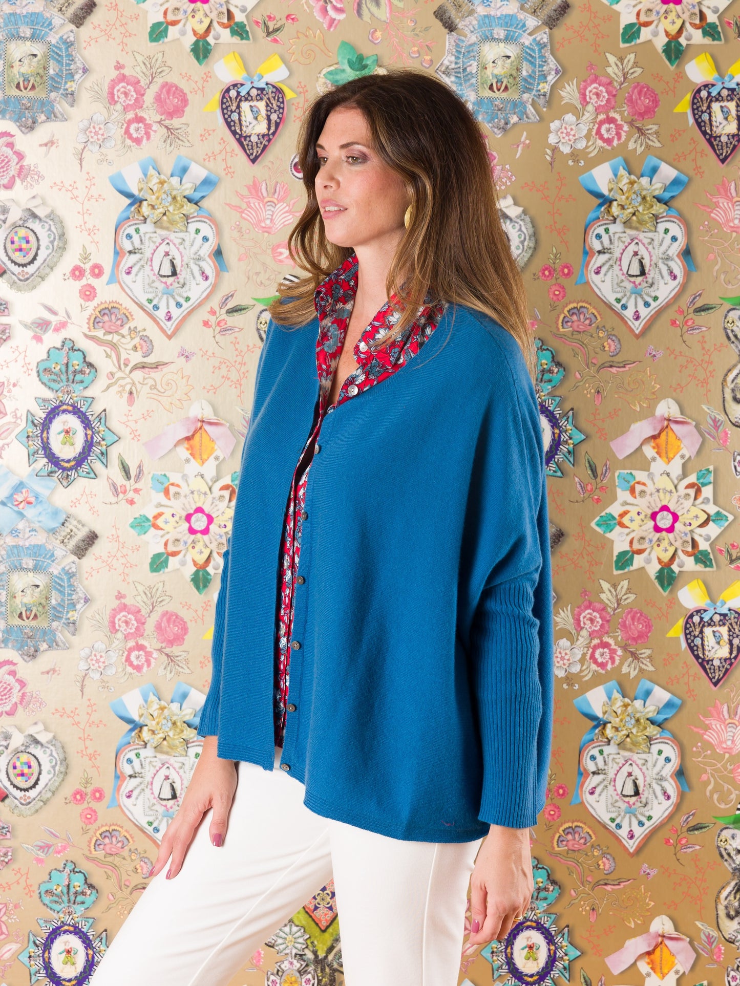 Cardigan Mtae in cashmere