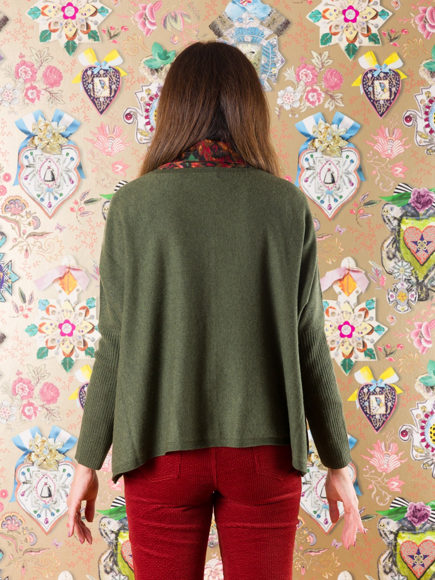 Cardigan Mtae in cashmere
