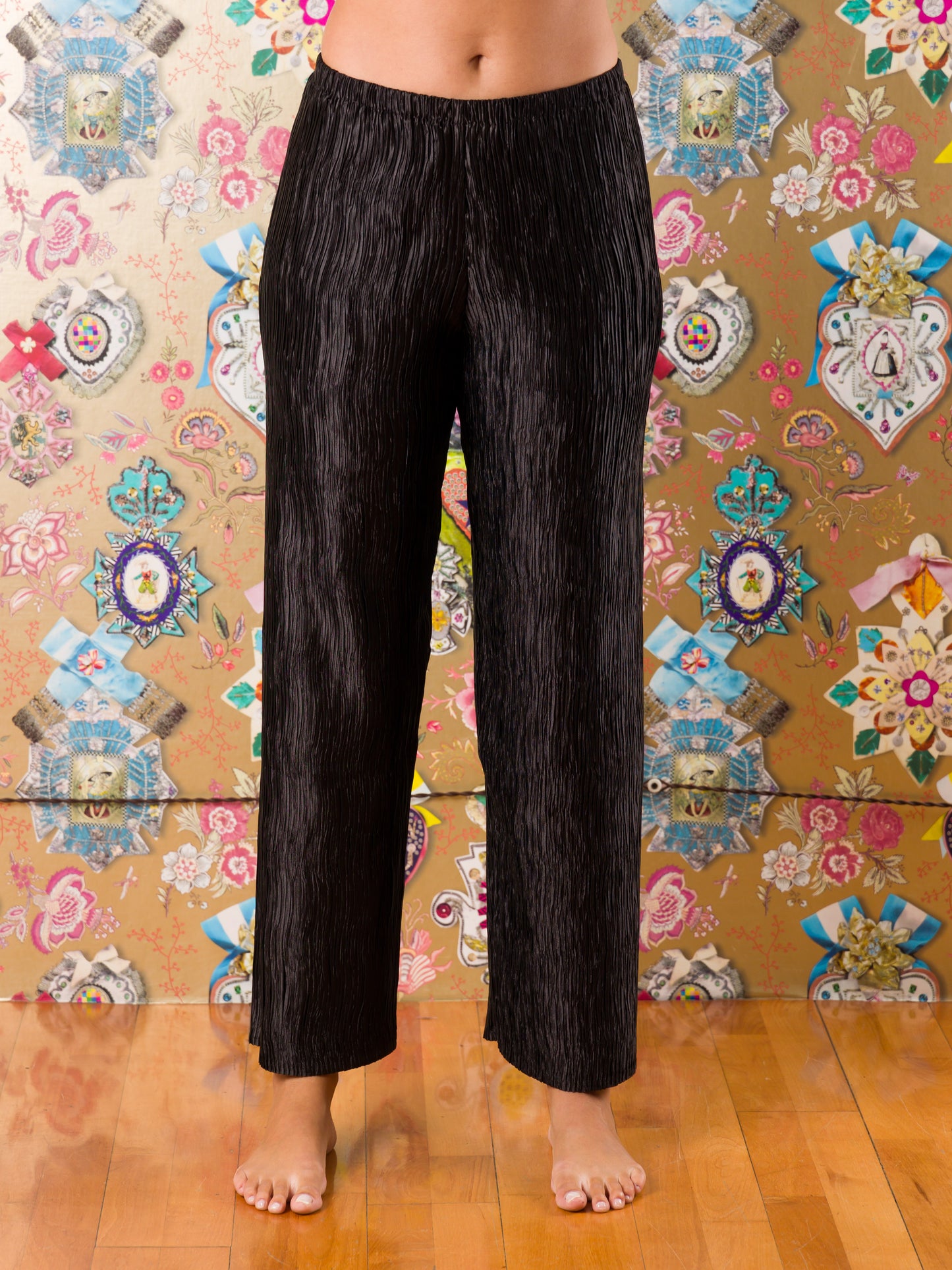 Pantaloni Loleza Peak stropicciati