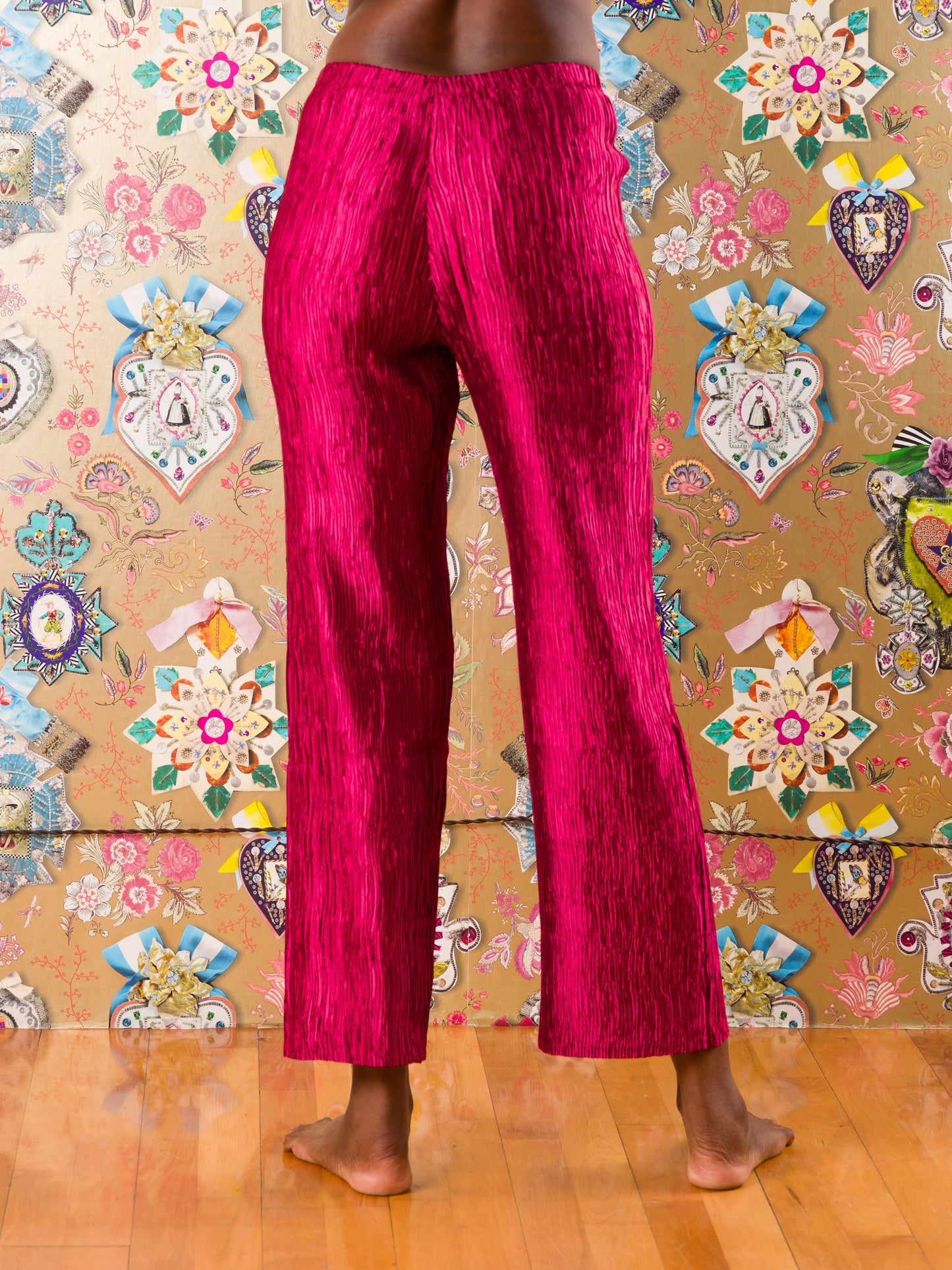 Pantaloni Loleza Peak stropicciati