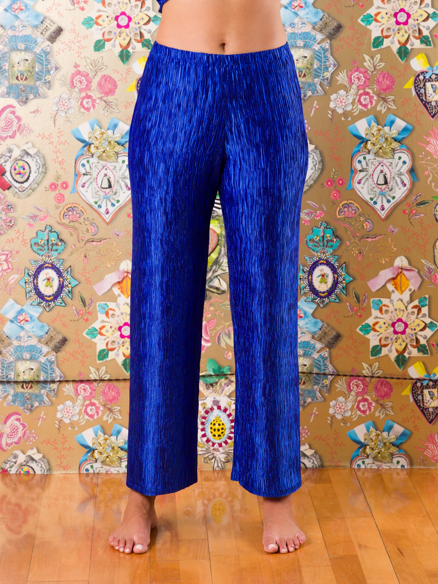 Pantaloni Loleza Peak stropicciati